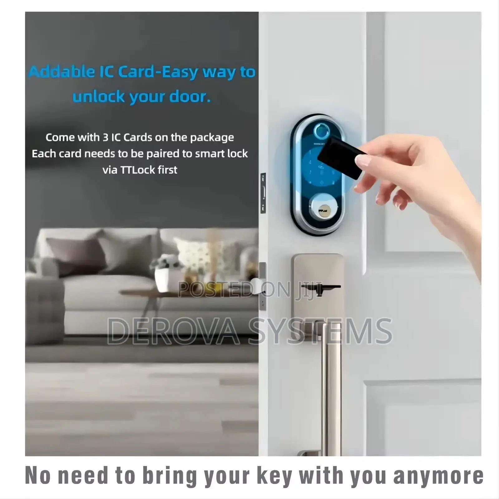 Smart Door Lock Card in Bulk and Unit