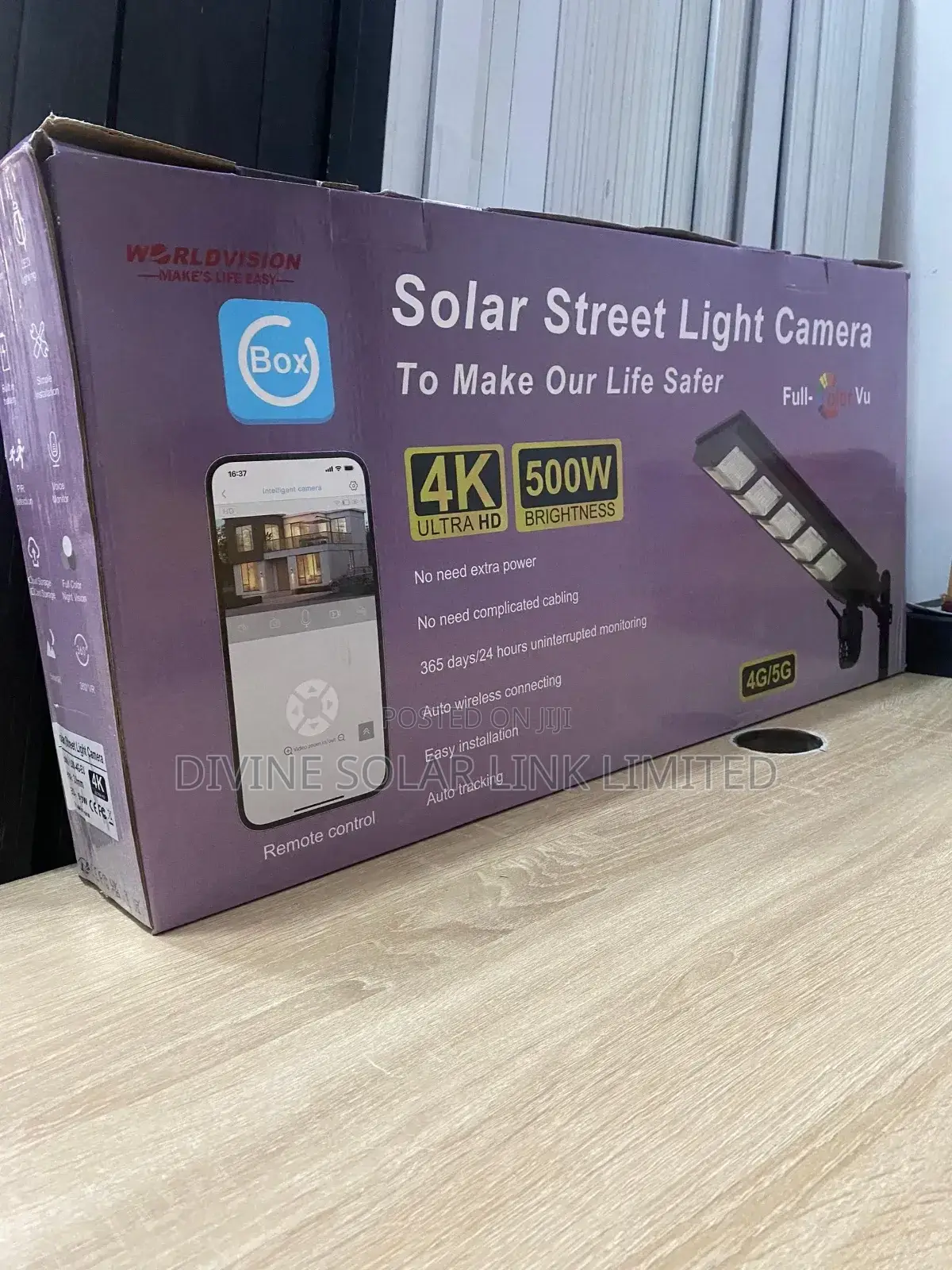 Solar Street Lights With Camera