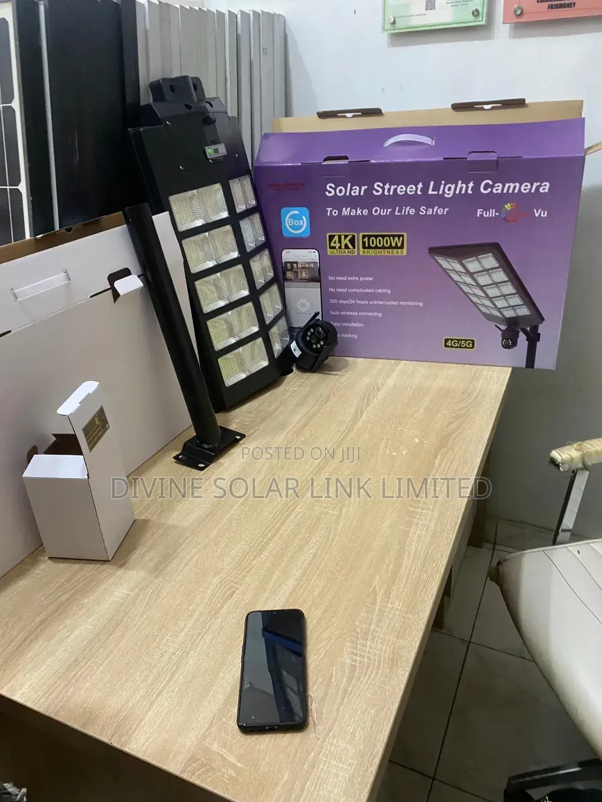 Solar Street Light Camera