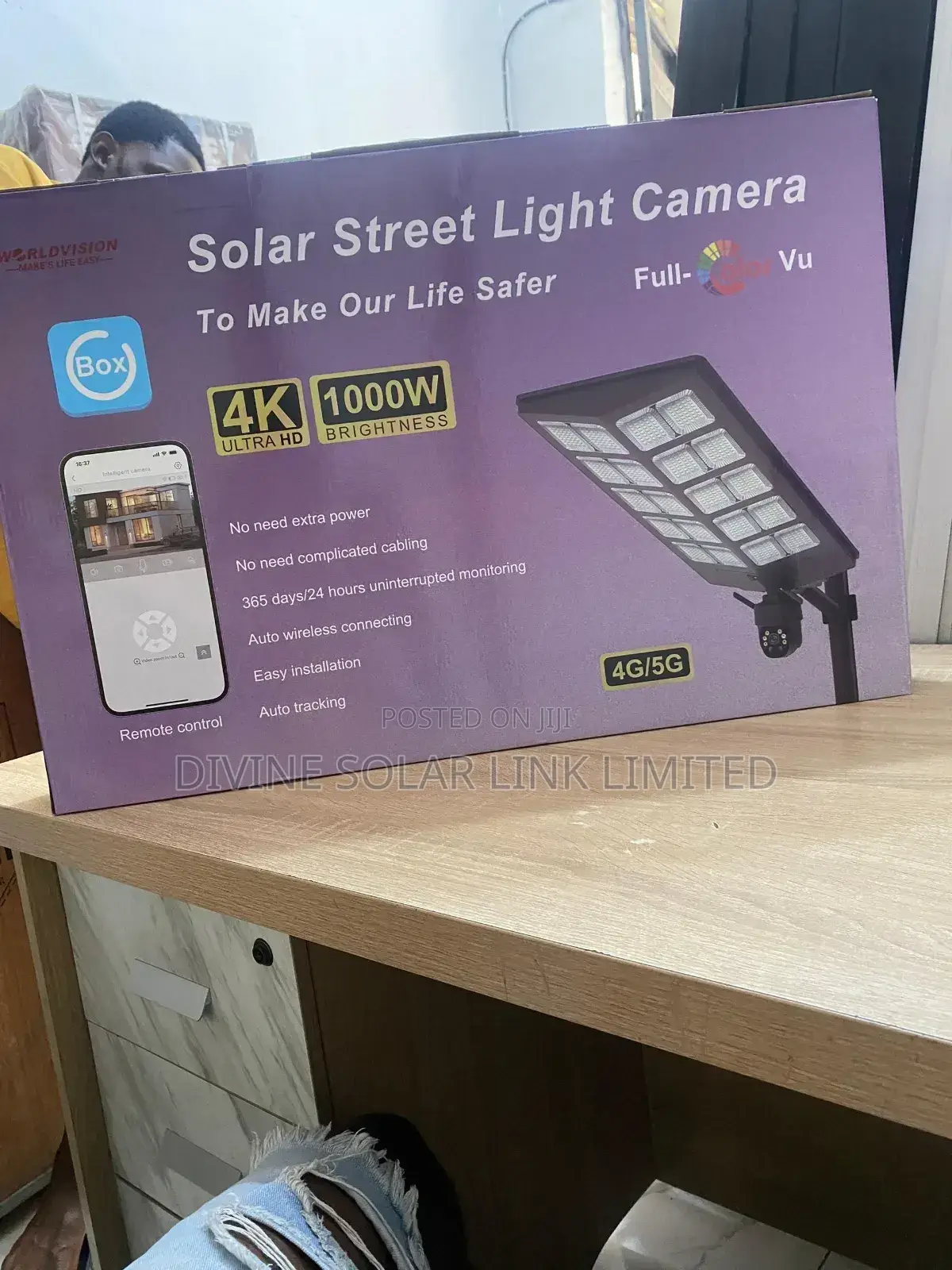 Solar Street Light Camera