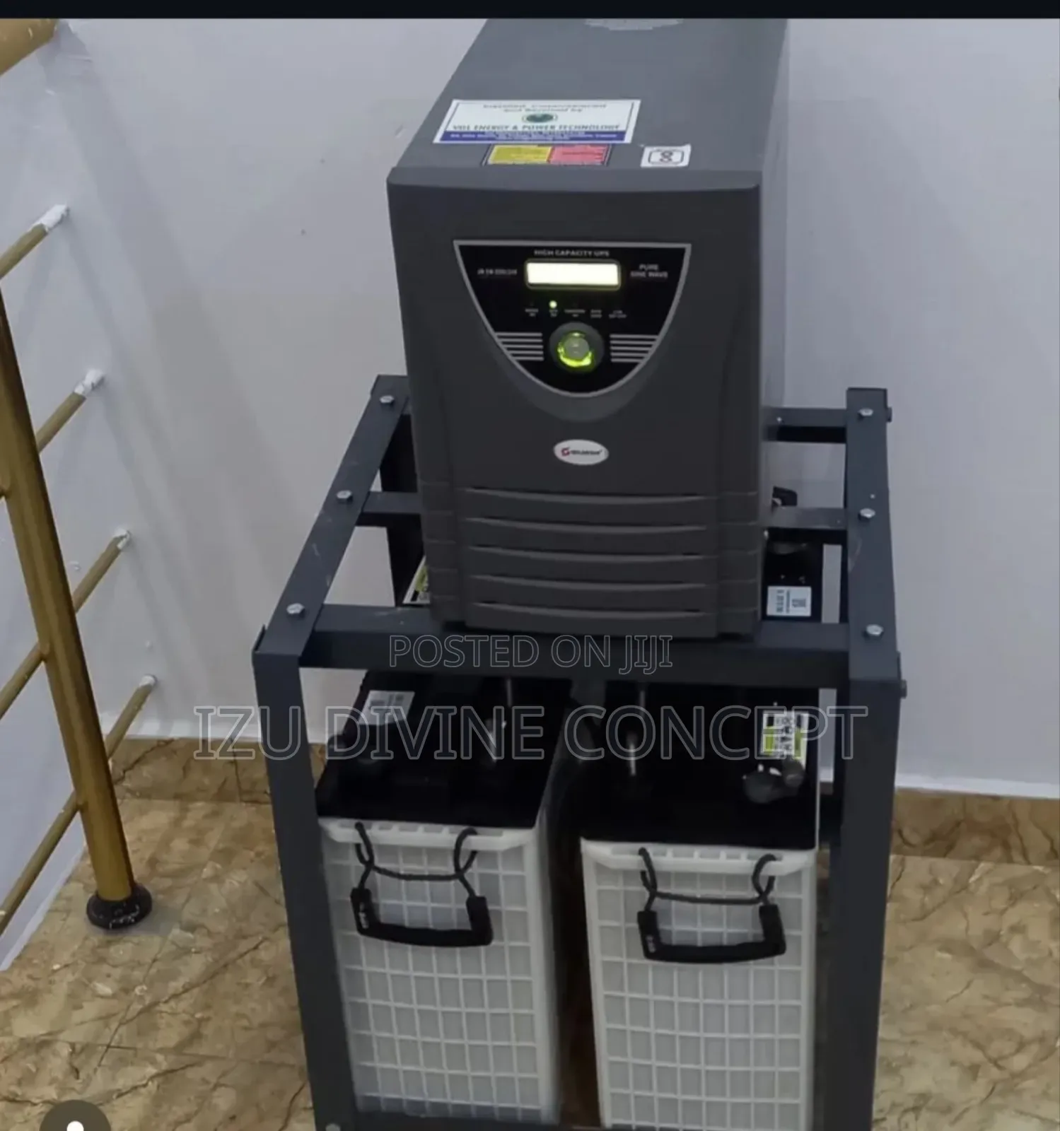 3.5kva Inverter Setup and Tubular Battery Backup