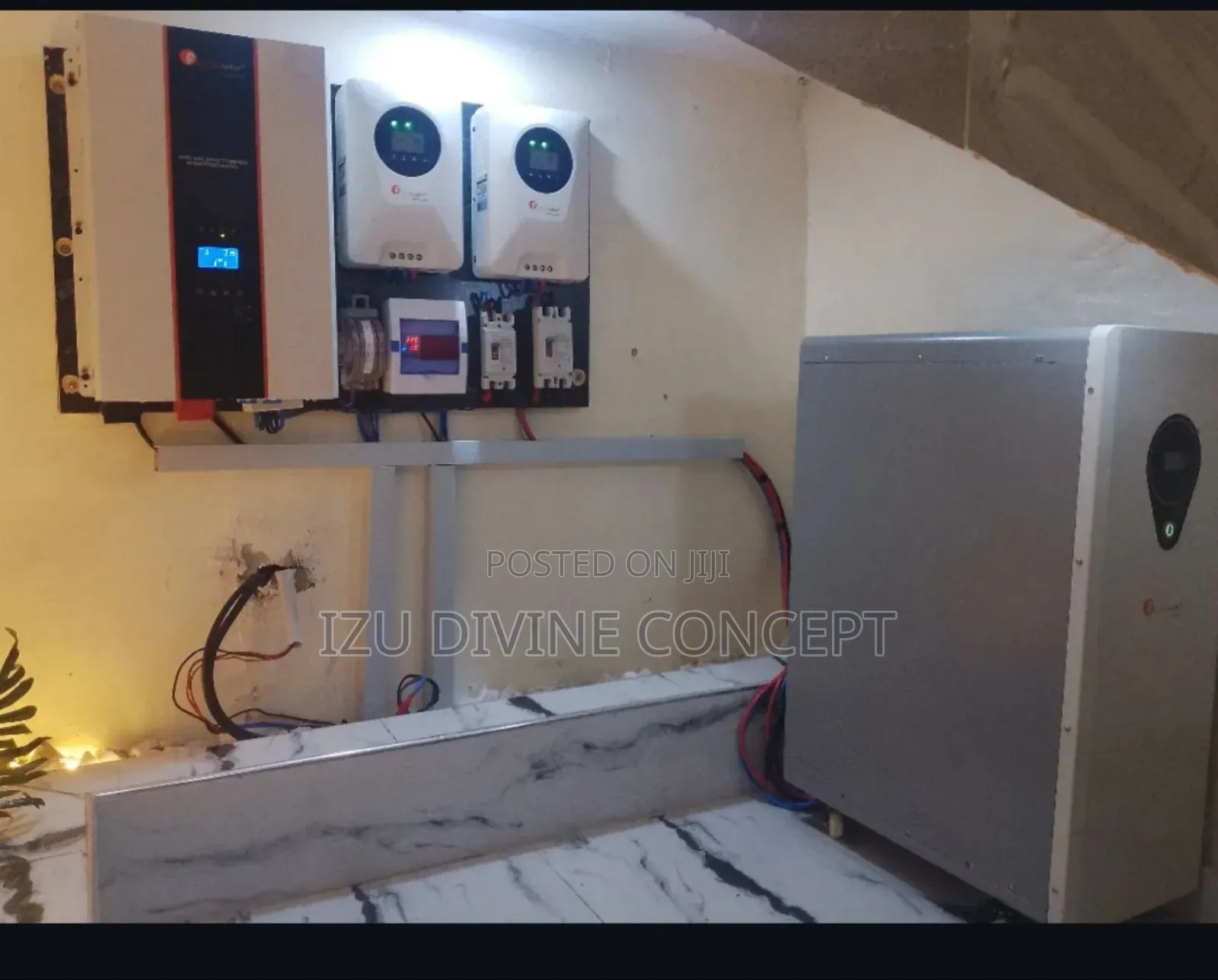 10kva Inverter Setup and 17.5kwh Lithium Battery Backup