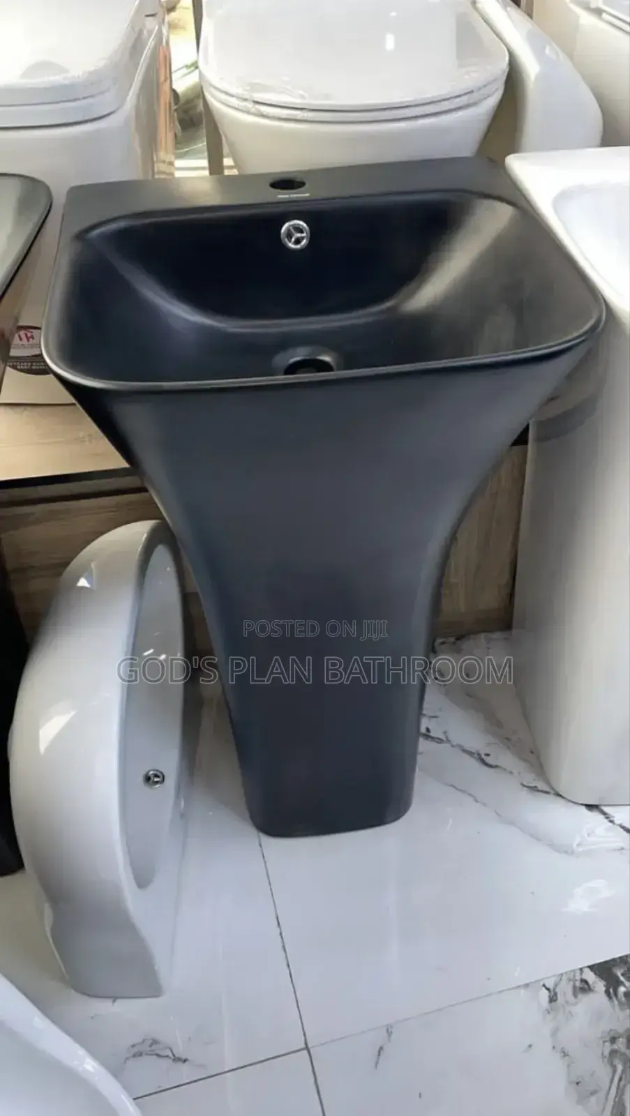 Matt Black Wash Hand Basin