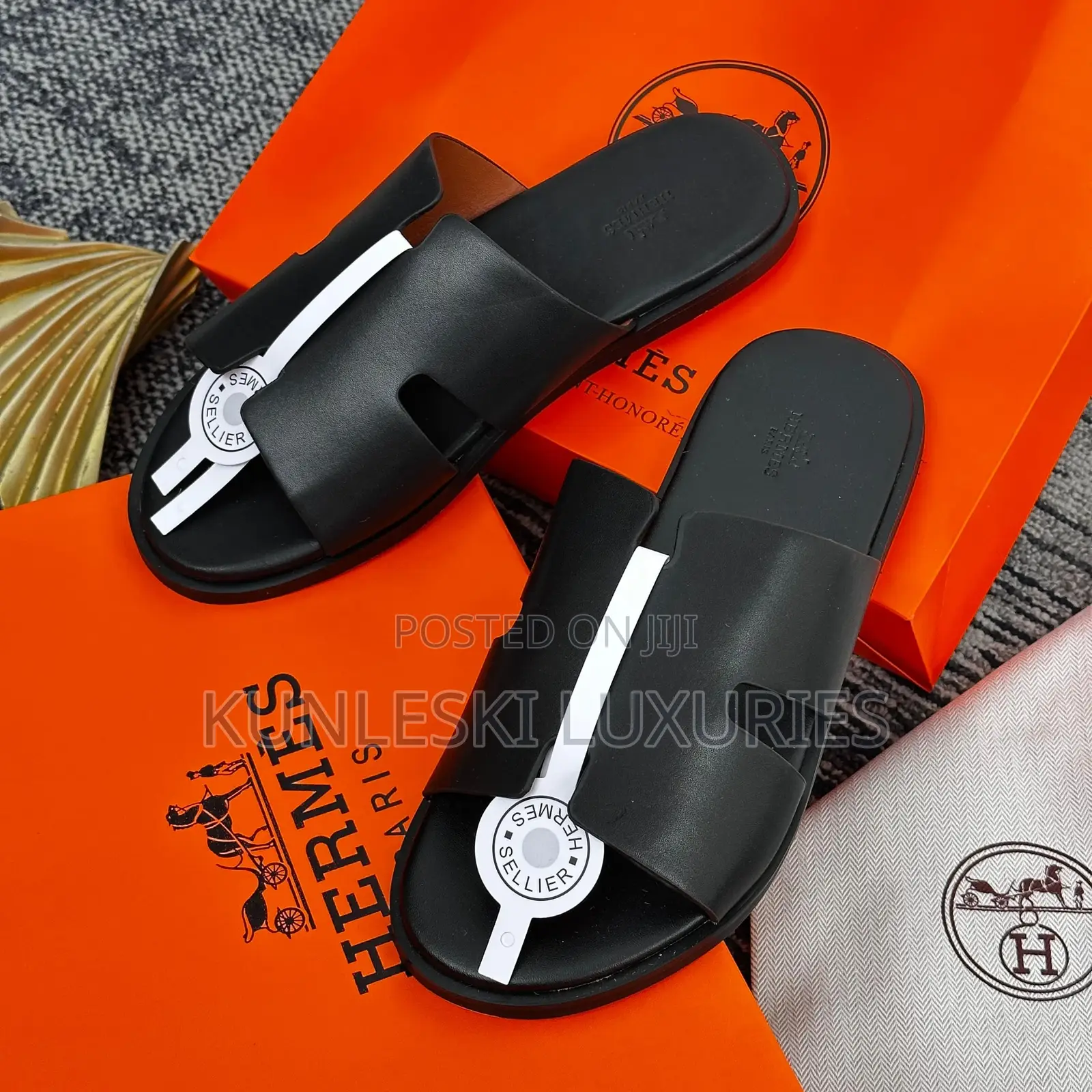 Original Hermes Slippers Collections