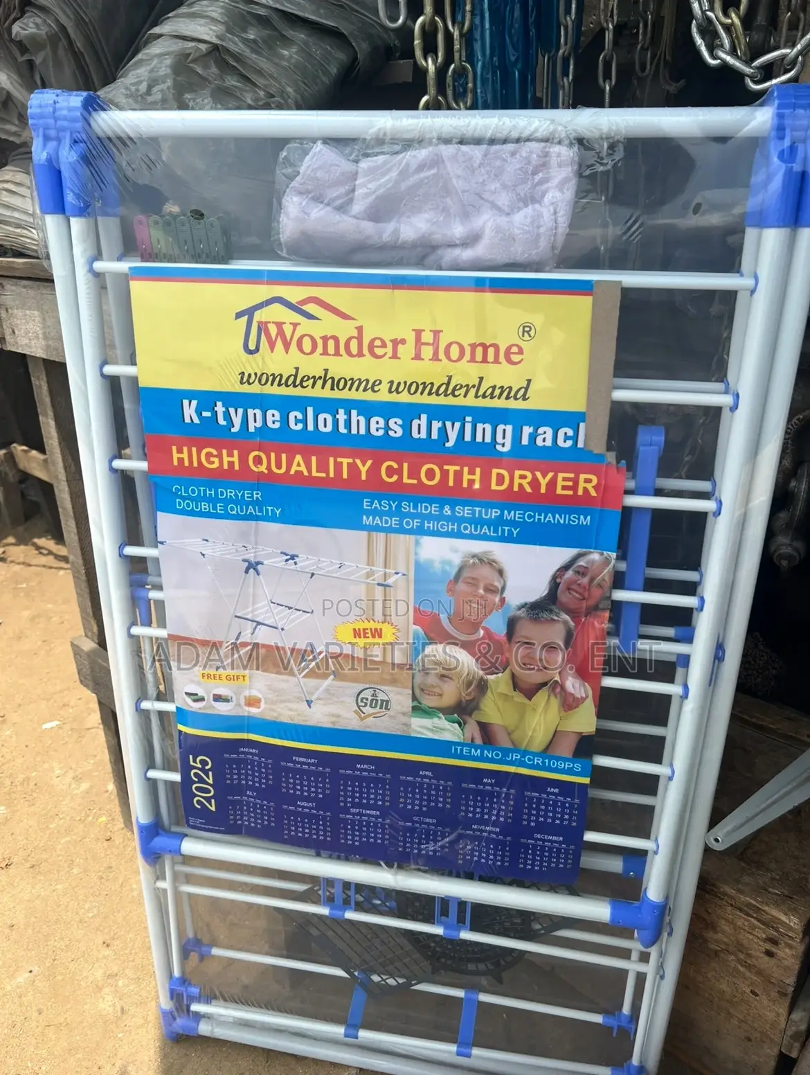 Foldable Cloth Drying Rack
