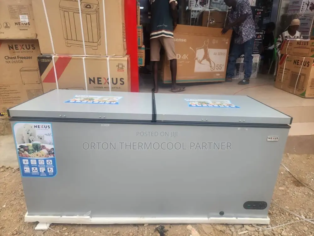 Nexus Double Door Chest Freezer 695l