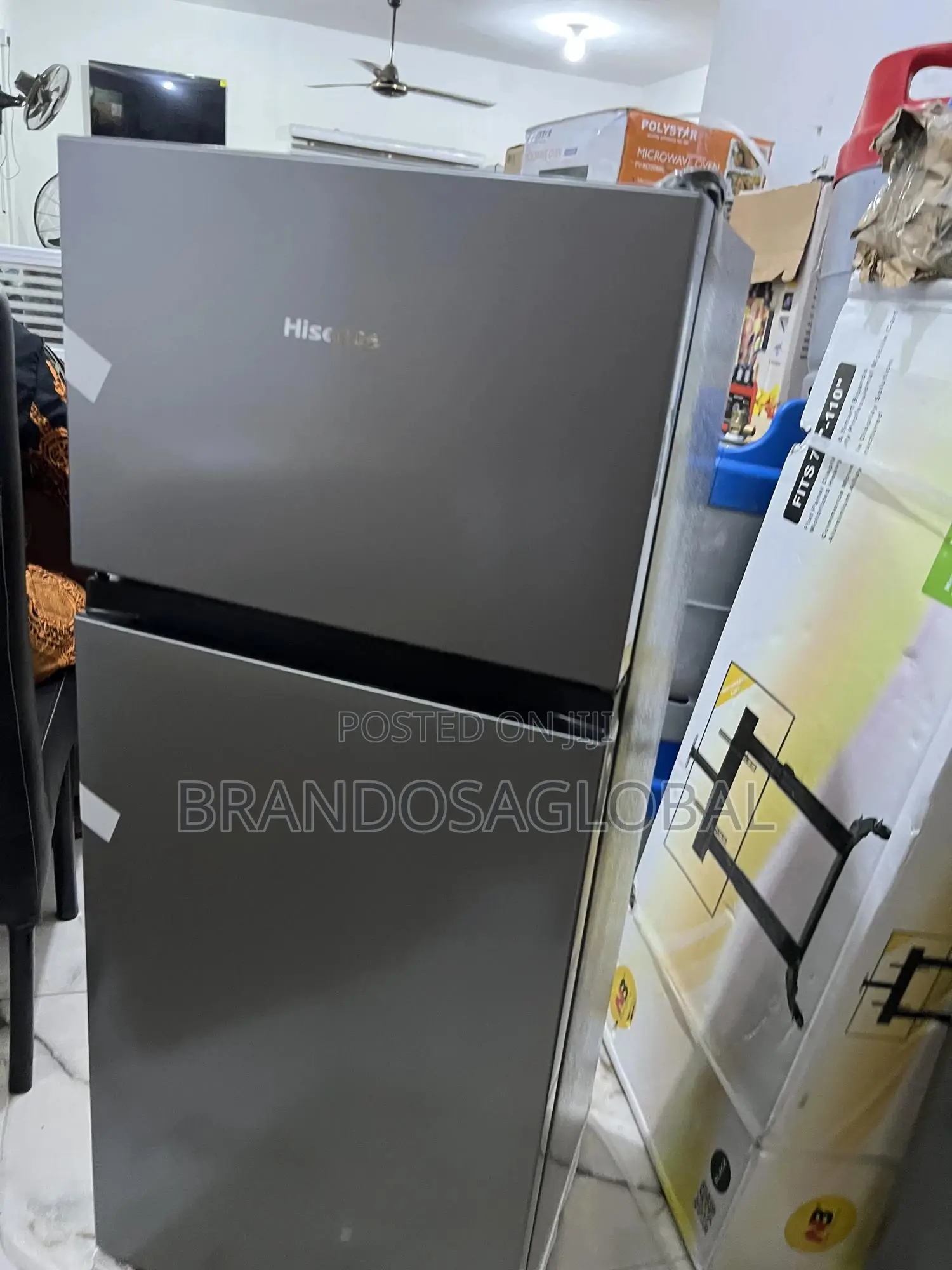 Brand New Hisense 172dr Double Door Refrigerator