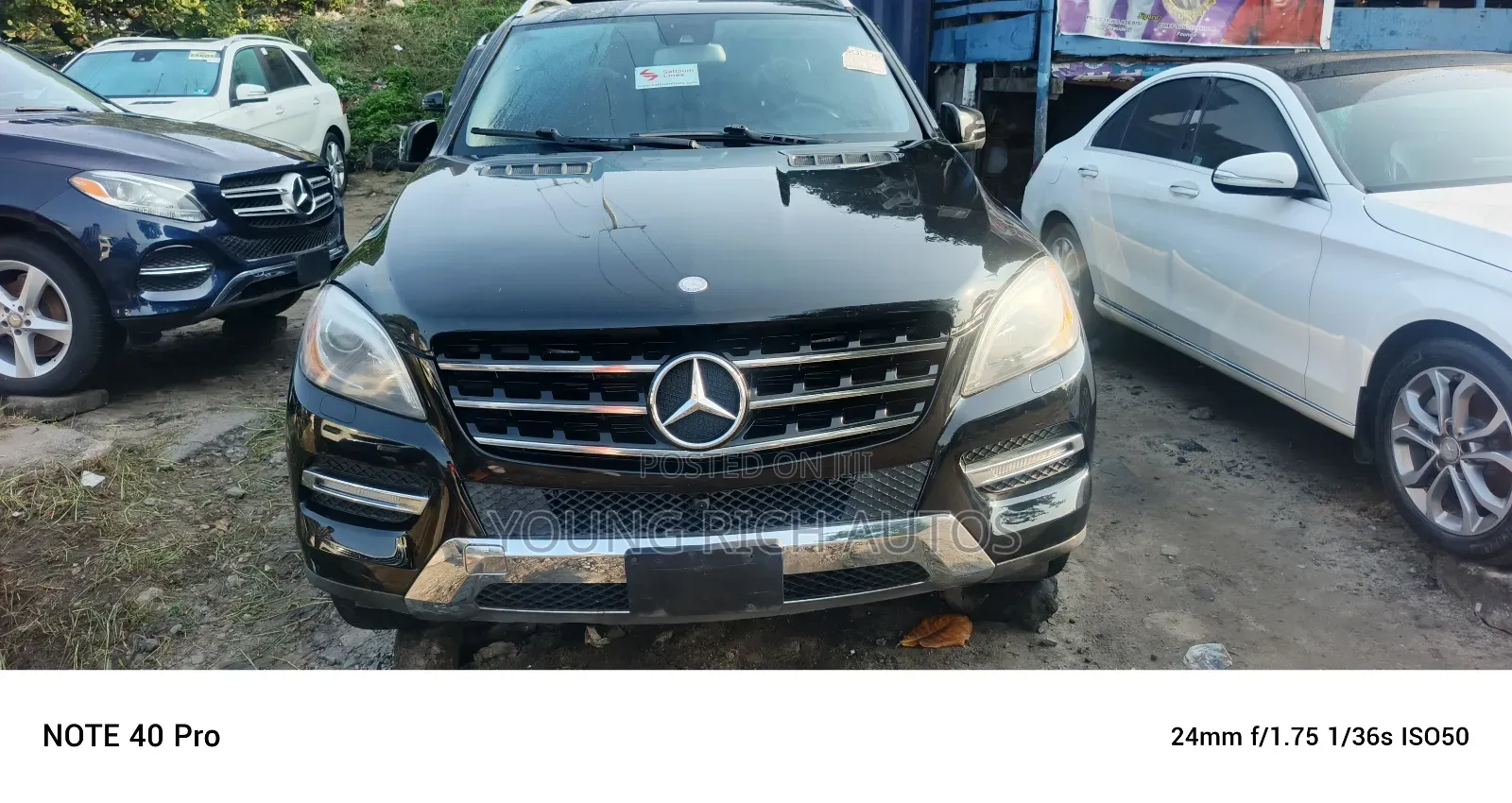 Mercedes-Benz M Class ML350 4dr SUV (3.5L 6cyl 7A) 2015 Black