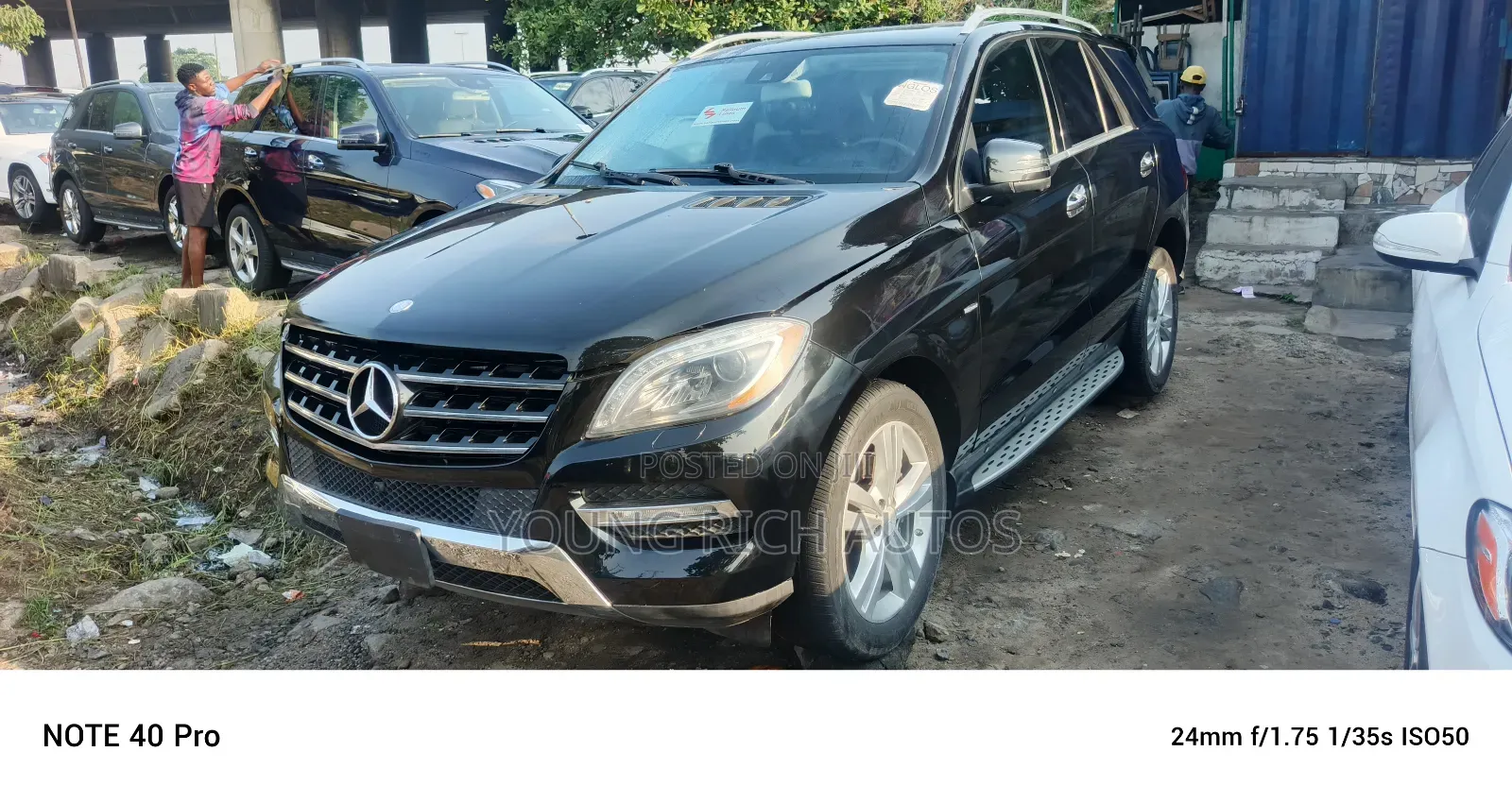Mercedes-Benz M Class ML350 4dr SUV (3.5L 6cyl 7A) 2015 Black