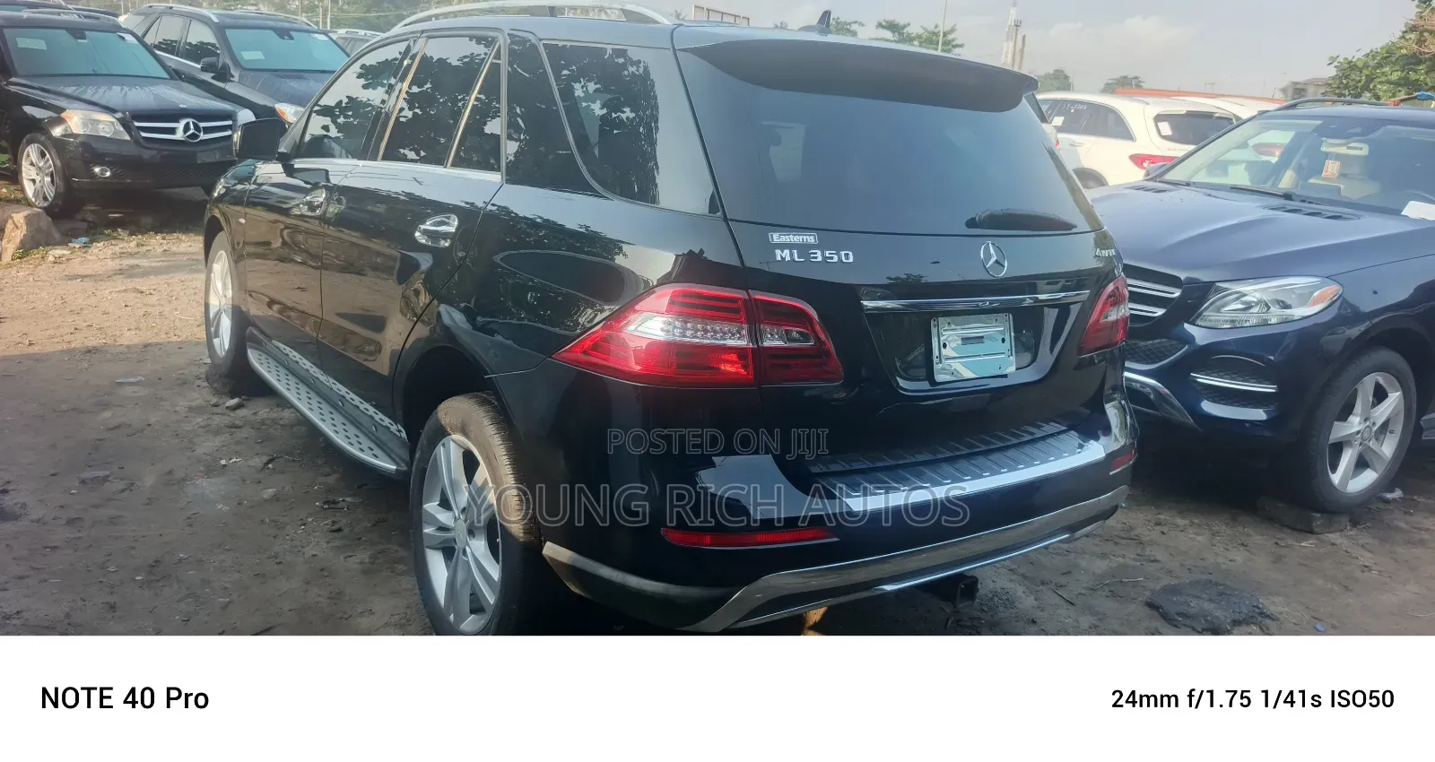 Mercedes-Benz M Class ML350 4dr SUV (3.5L 6cyl 7A) 2015 Black