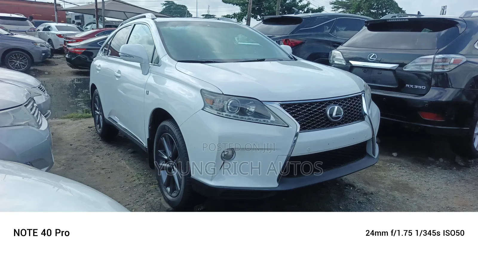 Lexus RX 350 F Sport AWD 2015 White