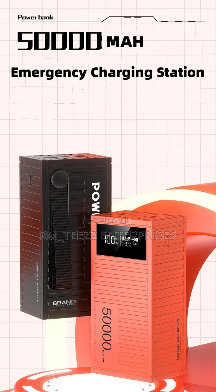 20,000mah 22.5w Fast Charge 66w High-Capacity Powerbank