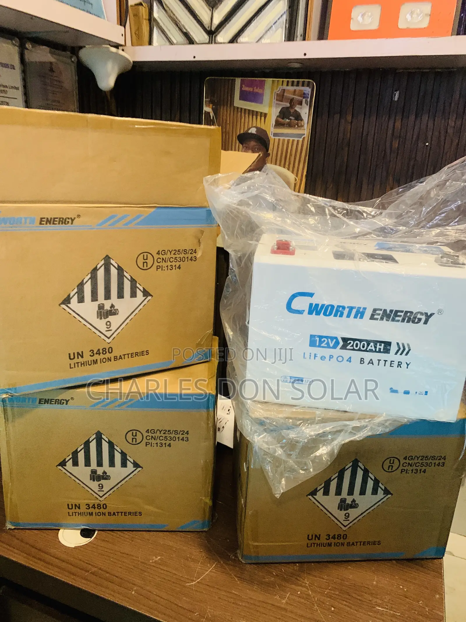 Cworth 200ah Lithium Ion Battery