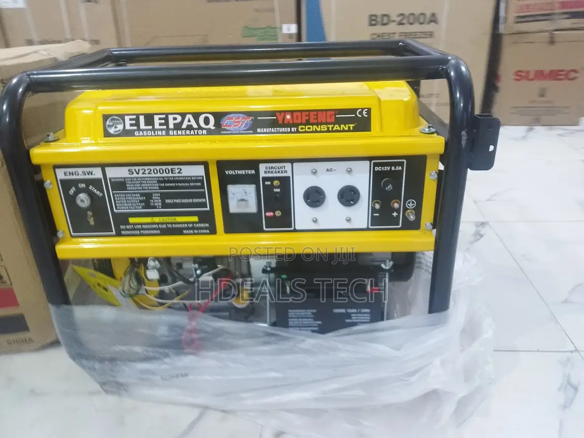 100% Copper Elepaq Constant Sv22000e2 Generator 11kva