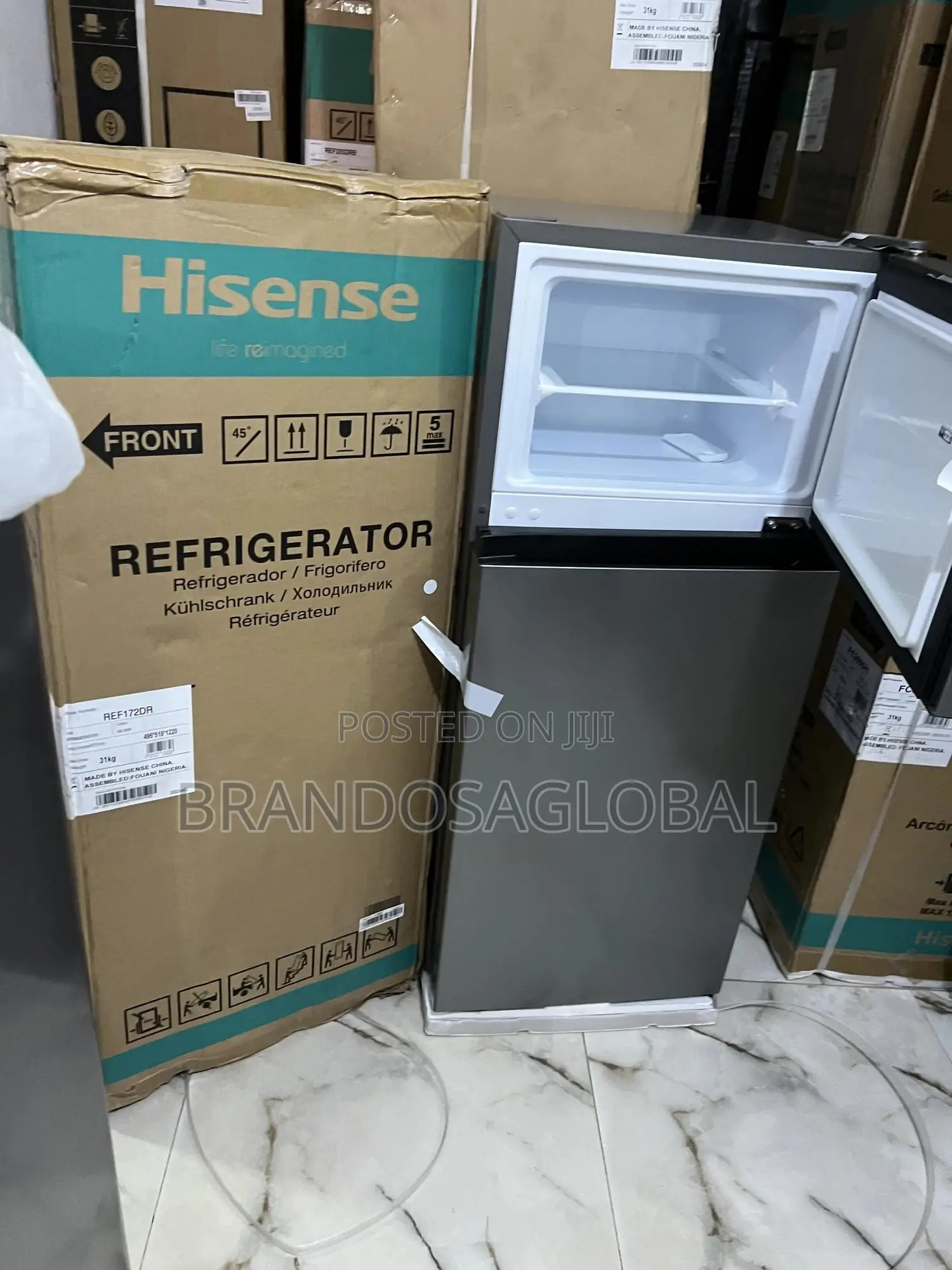 Top Freezer Fridge – Hisense Ref172dr 124l