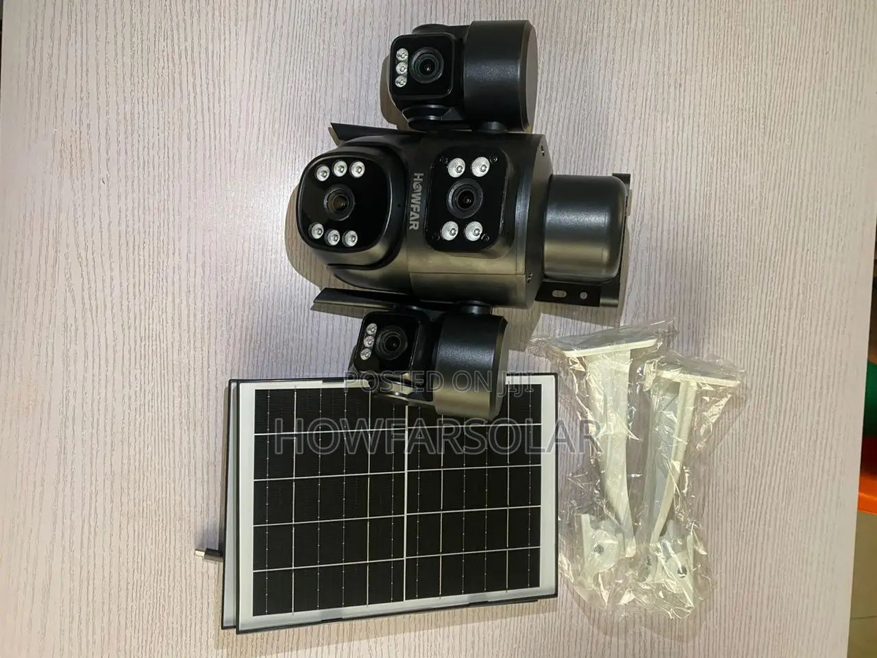 Aov Howfar 4 Lens Cctv Camera H2508 – 8mp With Free Sim Card