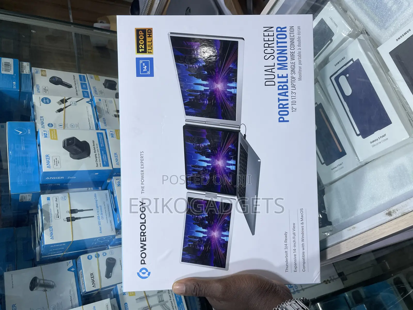 Powerology Dual Screen Monitor