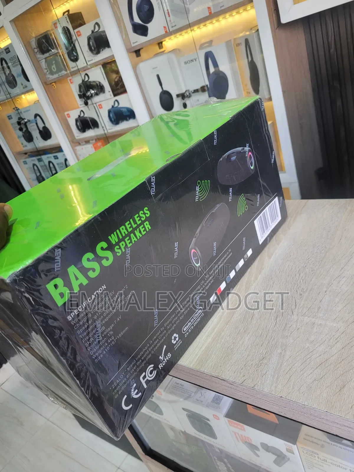 Zealot S78 High Power Portable Bluetooth Speaker.