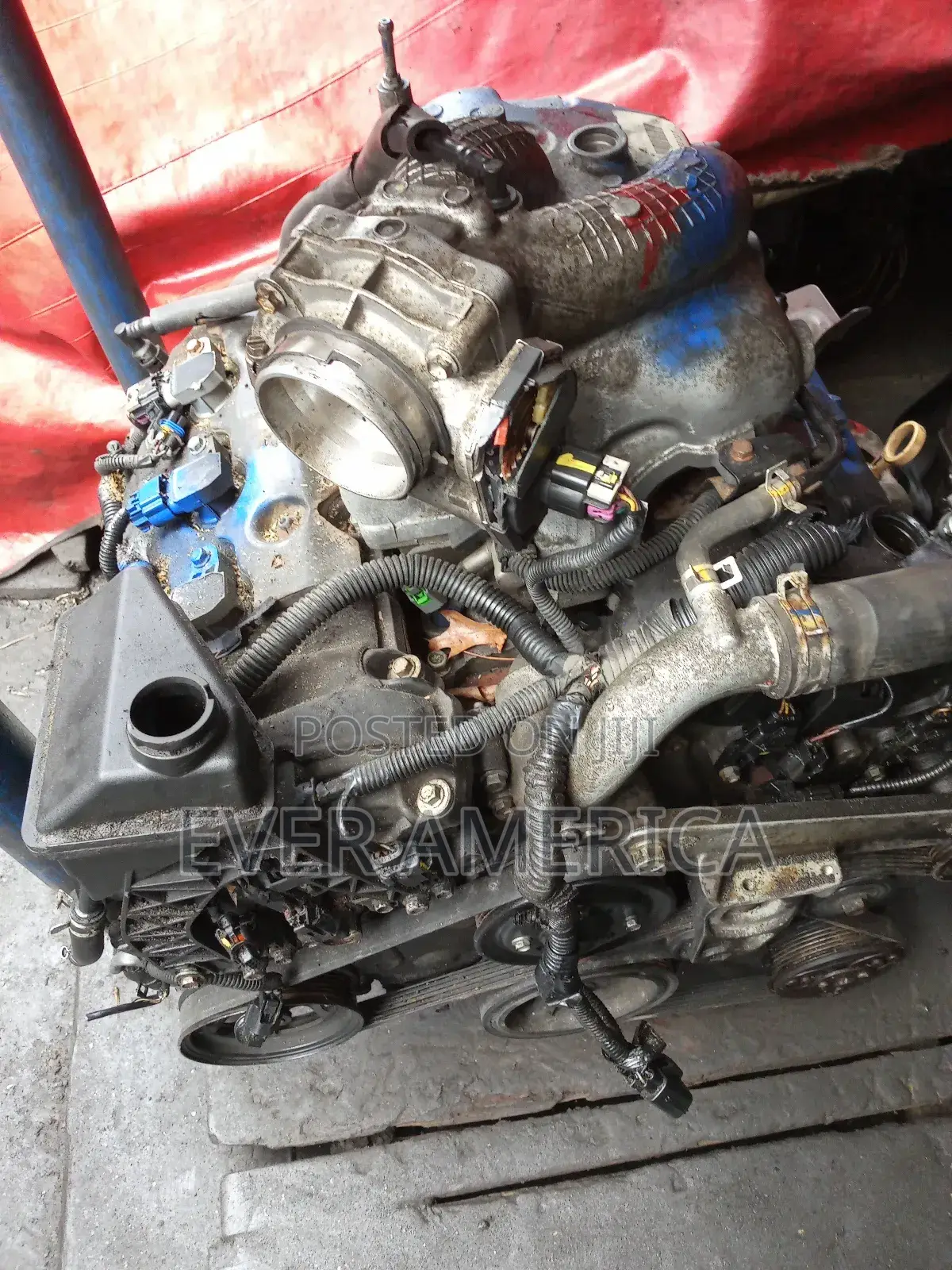 Engine GMC Acadia 2008 Model Out Said Nose