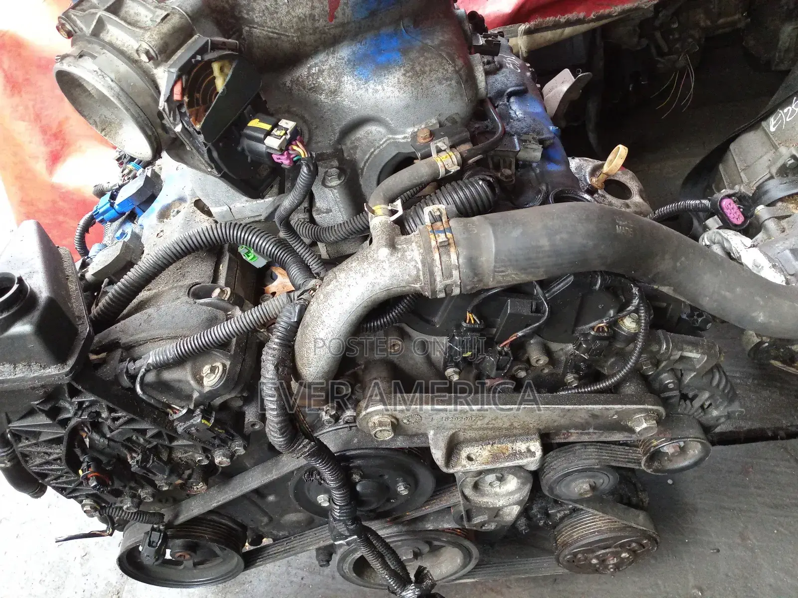 Engine GMC Acadia 2008 Model Out Said Nose