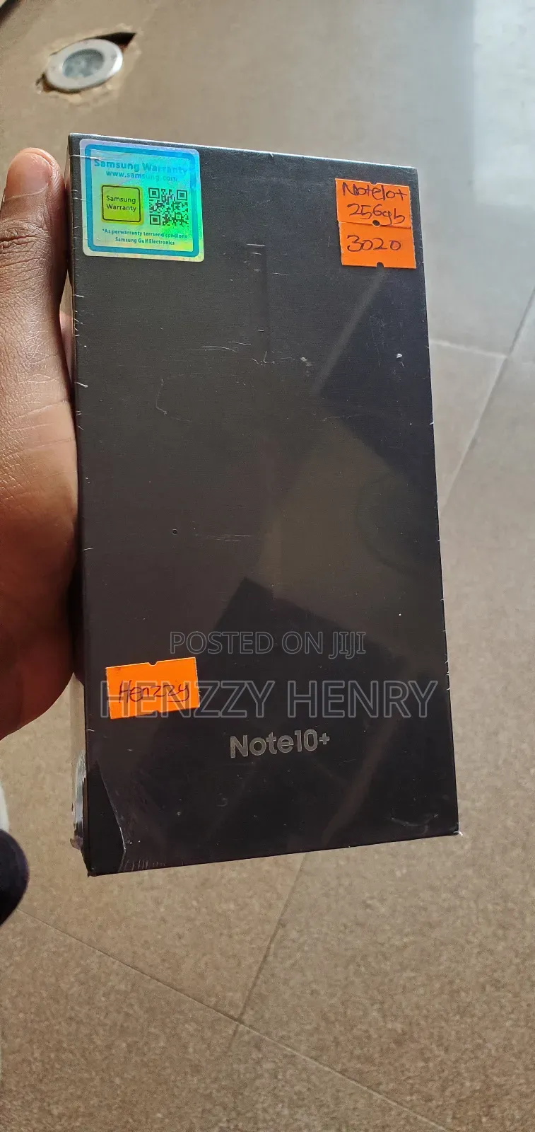 New Samsung Galaxy Note 10 Plus 256 GB Black