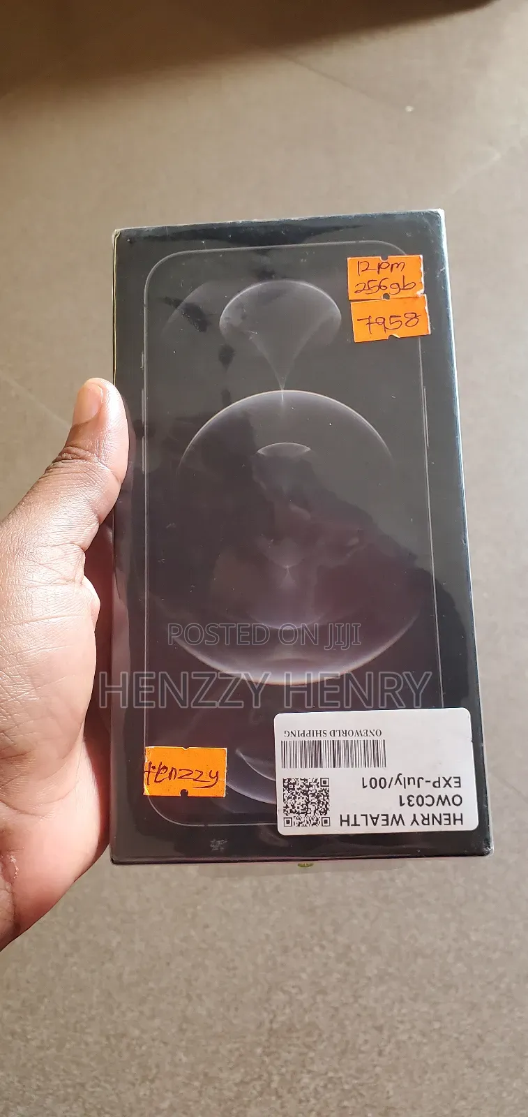 New Apple iPhone 12 Pro Max 256 GB Gold