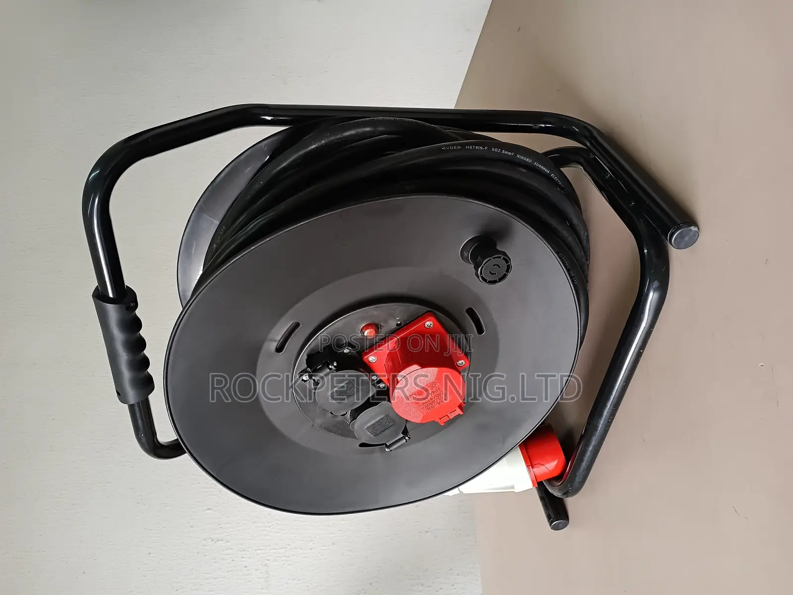 Extension Heavy Duty Cord on Reel – H07rn-F 5g2.5 – 50metres