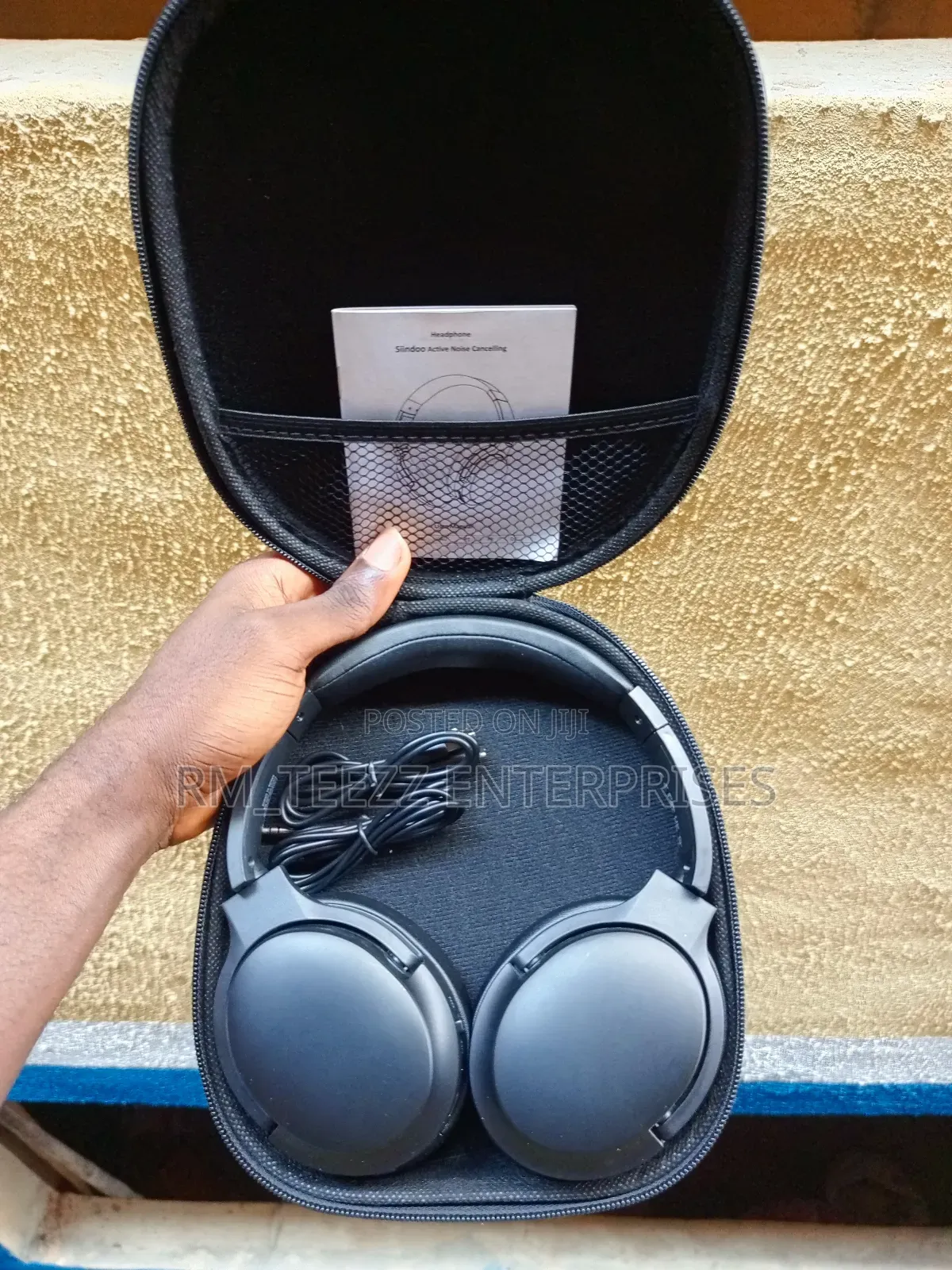 Siindoo Anc918b Active Noise Cancelling Wireless Headphones With Case