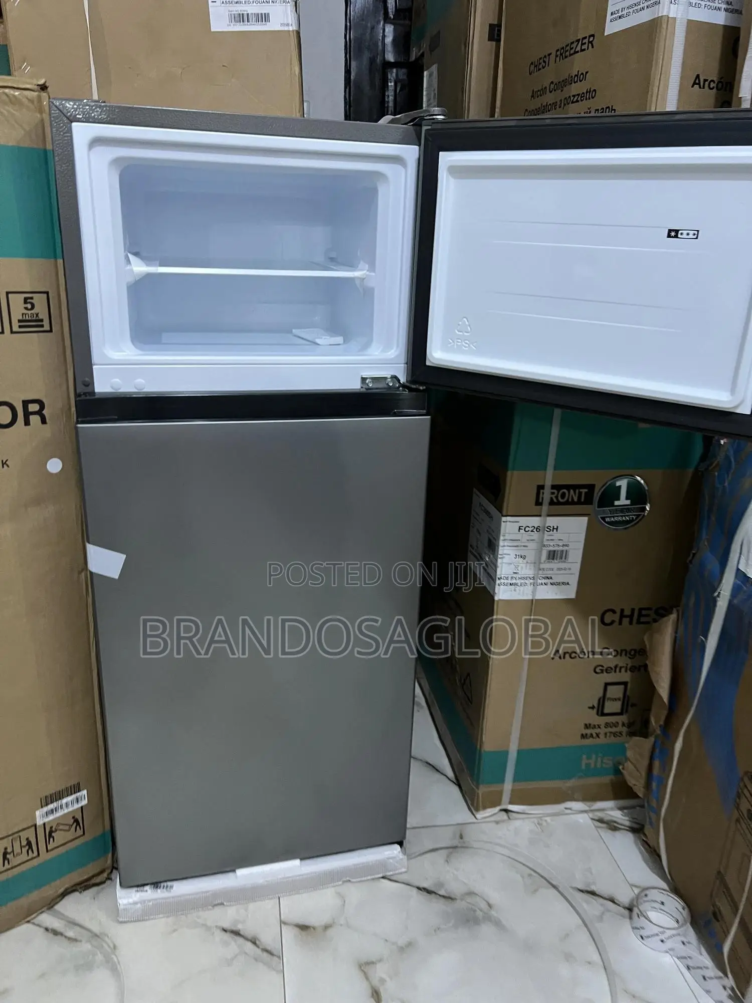 Hisense 124l Cooling Fridge – Double Door Ref172dr