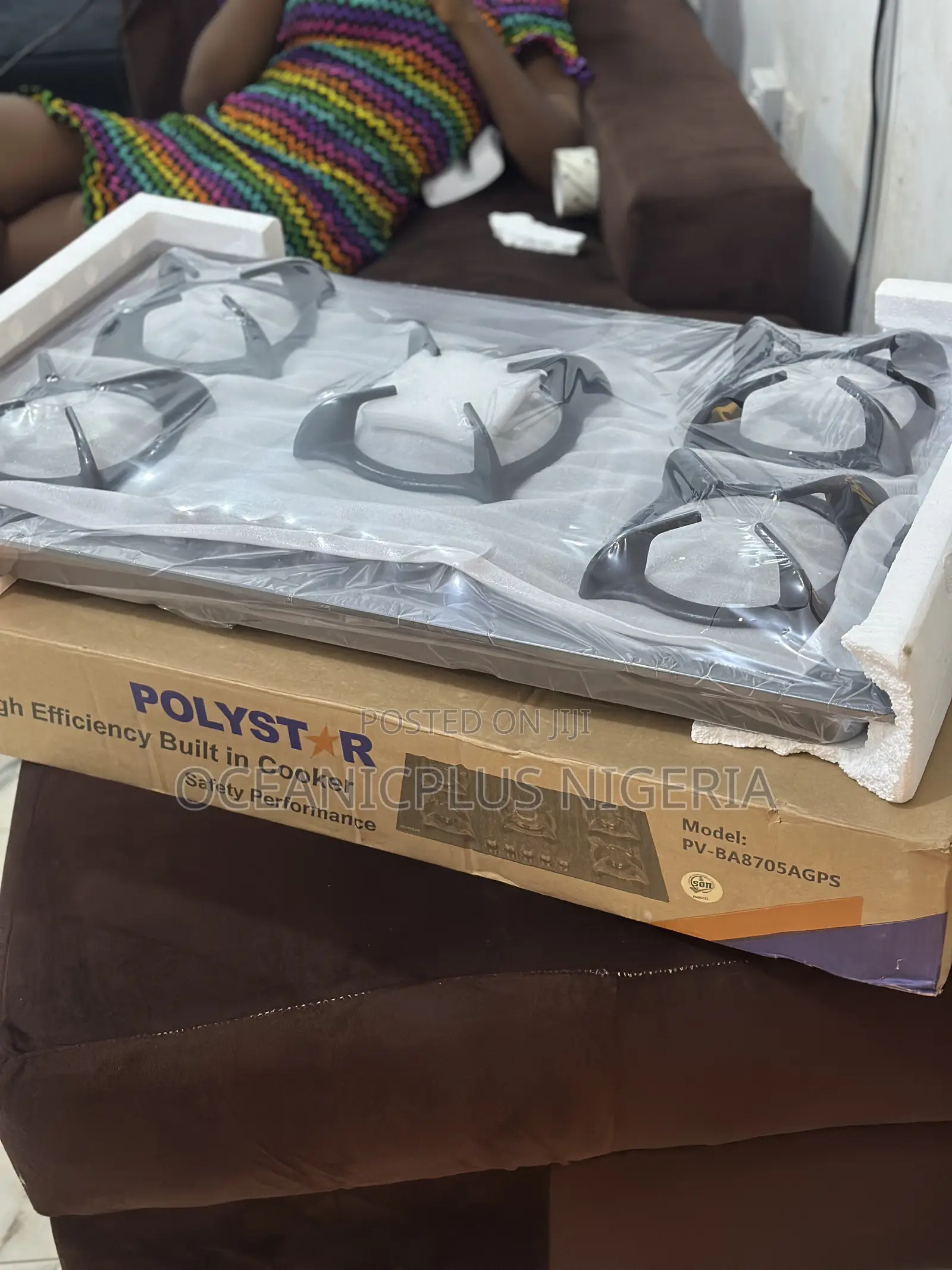Polystar Supreme Heat 5 Burner Inbuilt Gas Hob | Pv-Ba8705agps