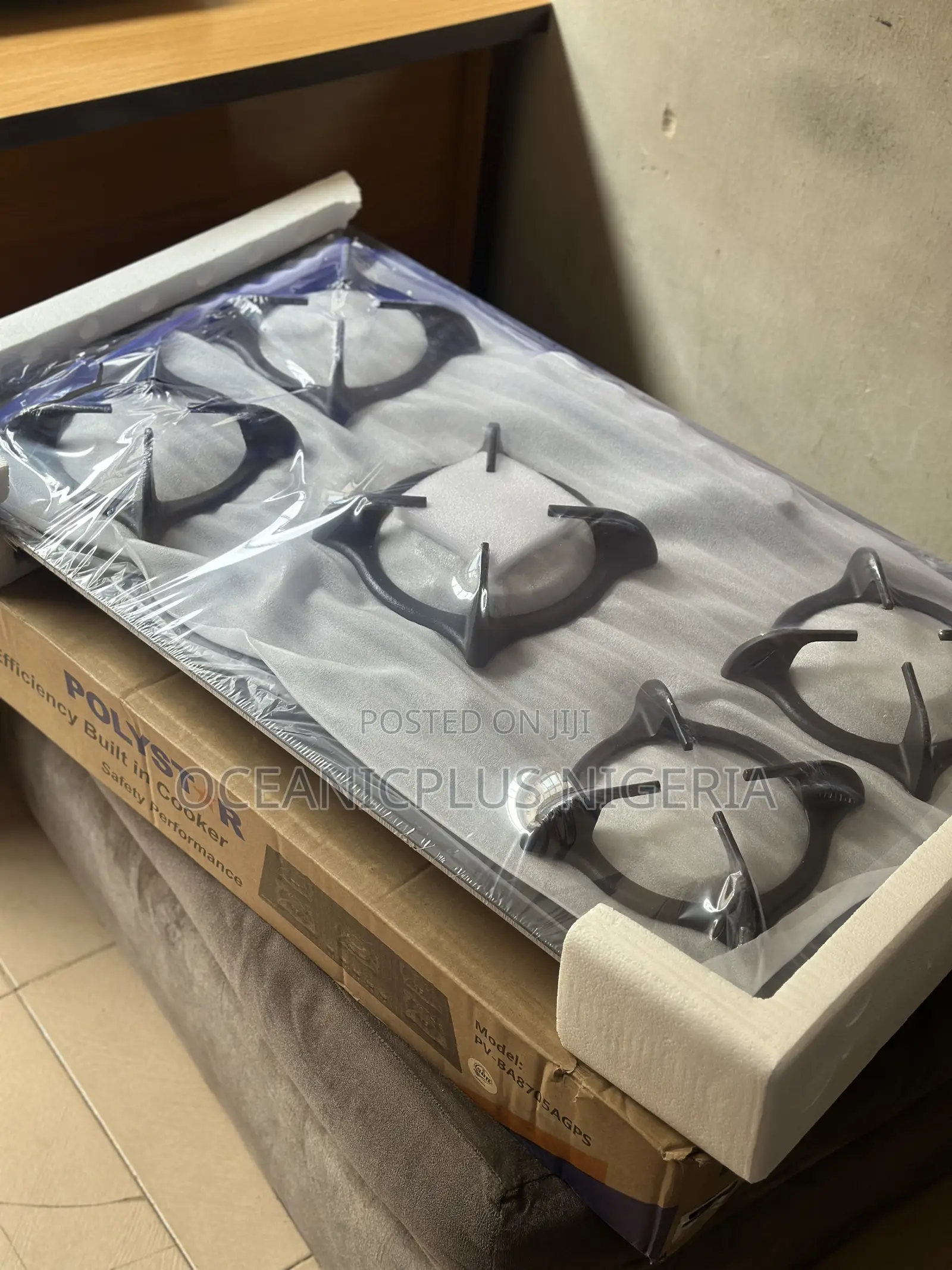 Next Gen Polystar 5 Burner Inbuilt Gas Hob | Pv-Ba8705agps