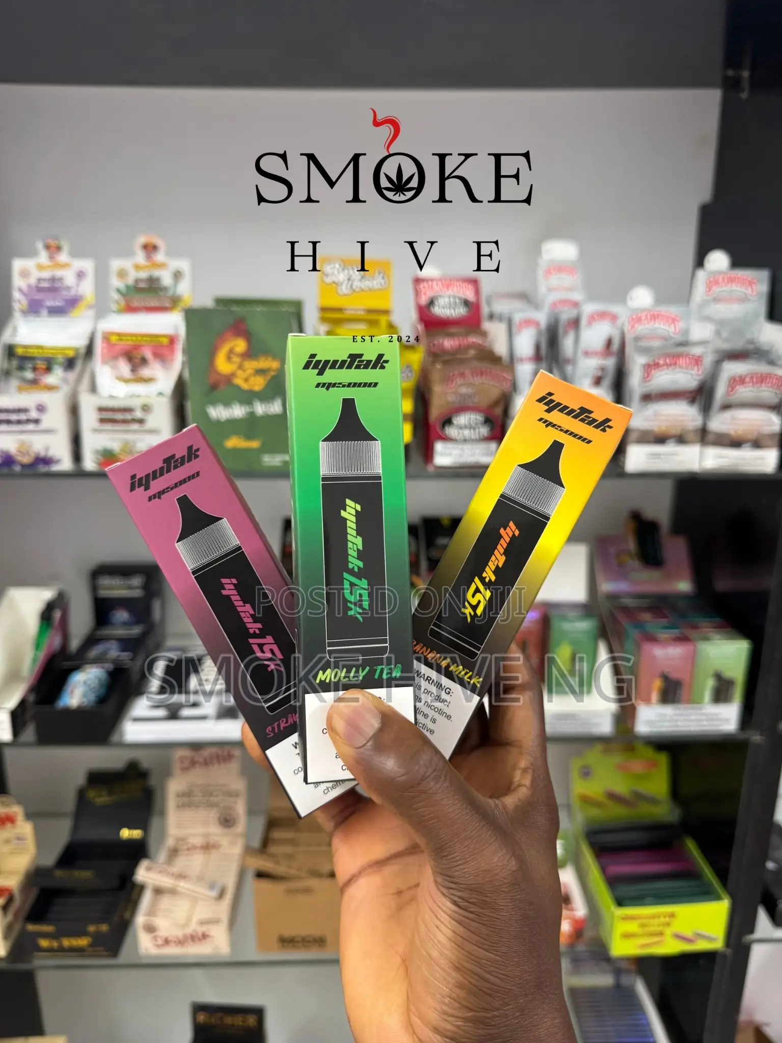 Iyutak 15,000 Puffs Long Lasting Vape