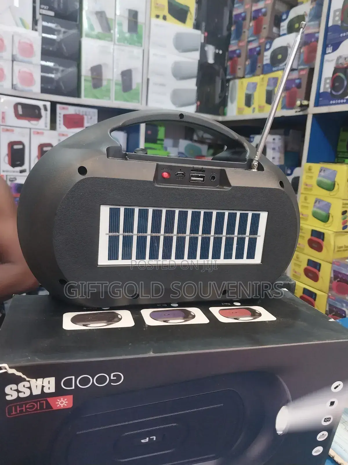 Lp V50 Wireless Speaker With Touch Light
