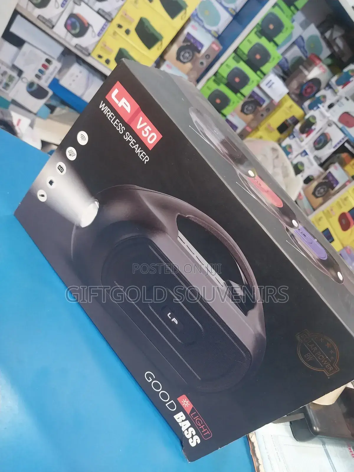 Lp V50 Wireless Speaker With Touch Light