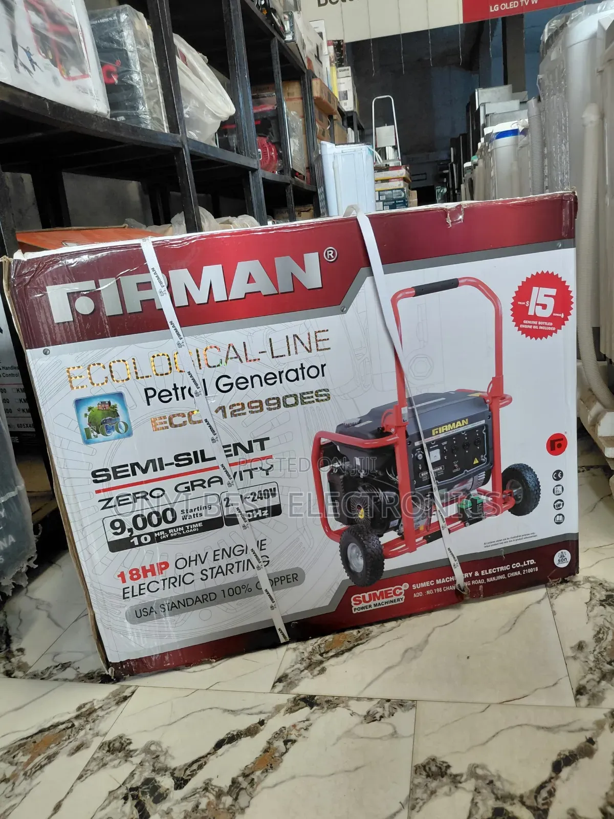 Sumec Firman Eco12990es Key Starter 12kva Copper Generator