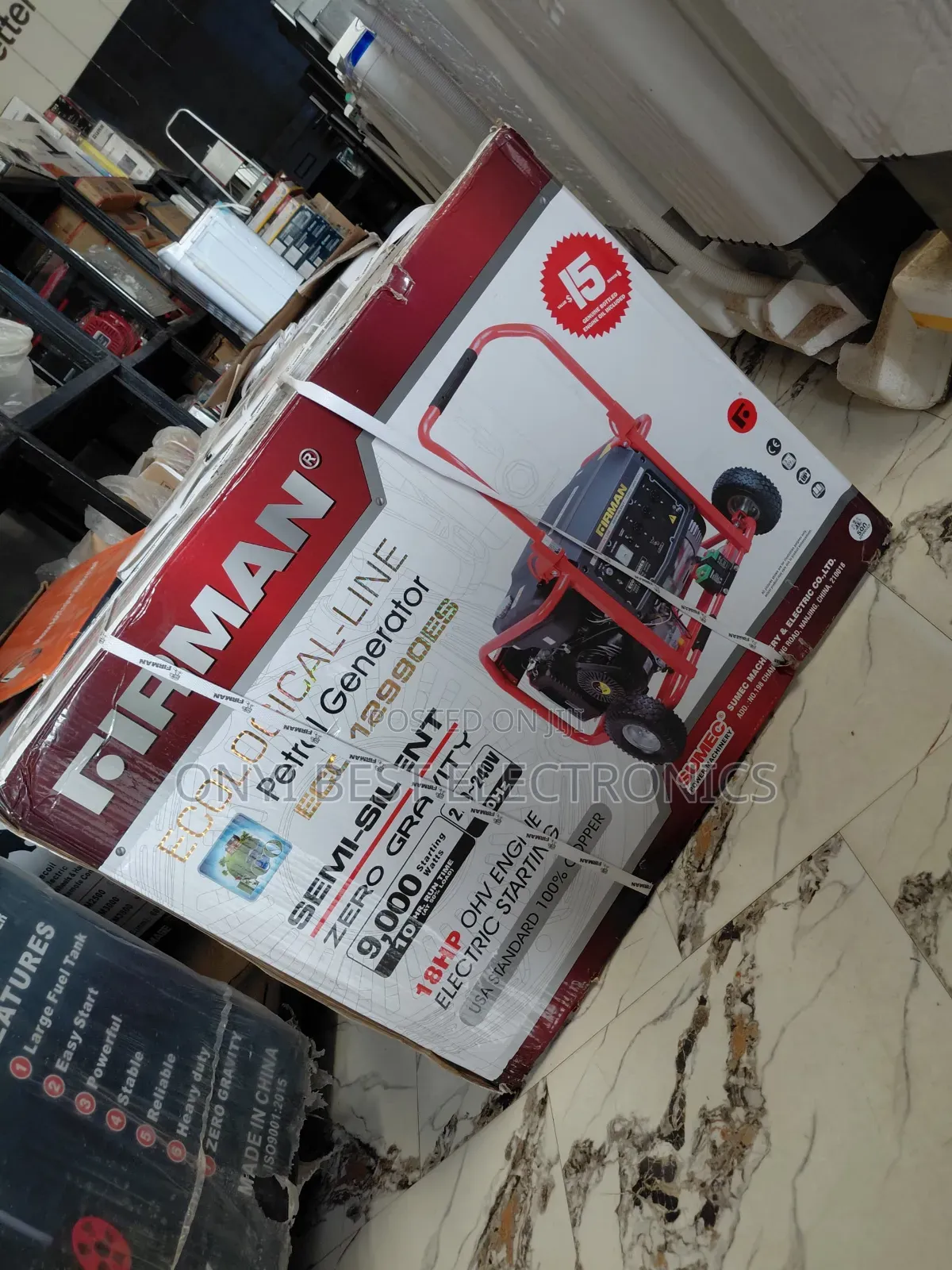 Sumec Firman Eco12990es Key Starter 12kva Copper Generator