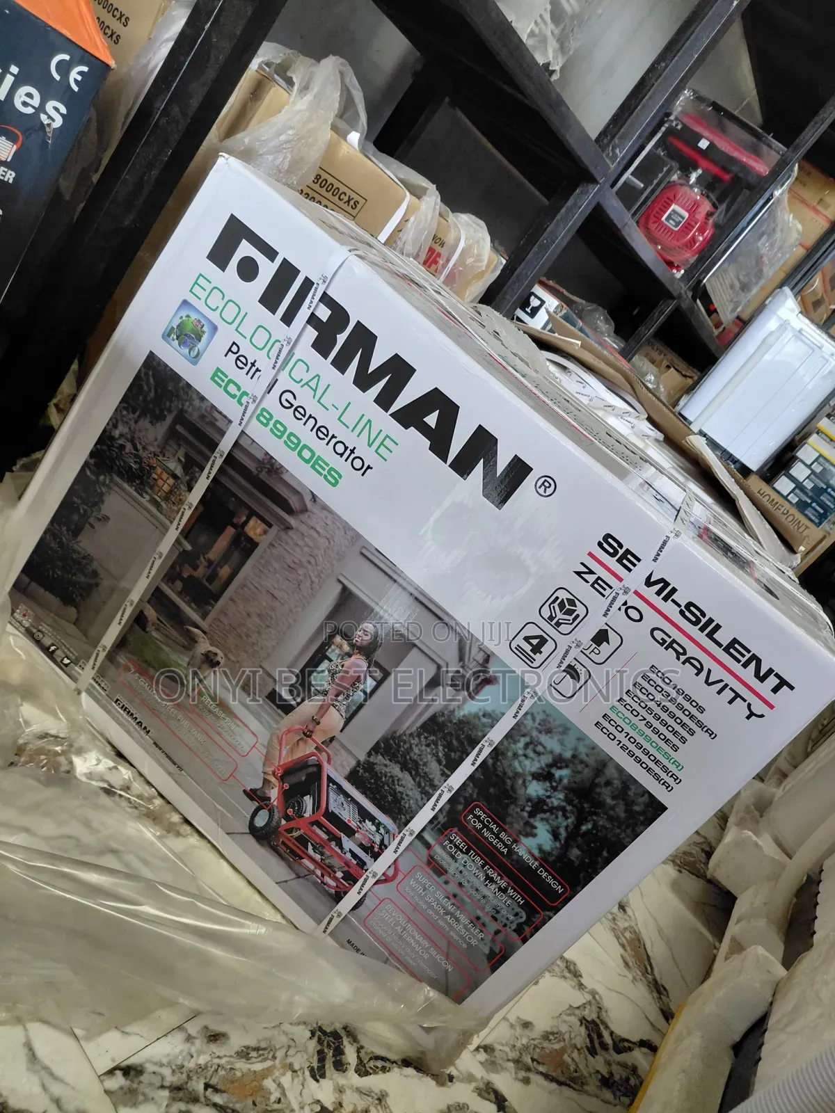 Sumec Firman Generator 8.5kva - Eco-8990es - With Key Full Copper
