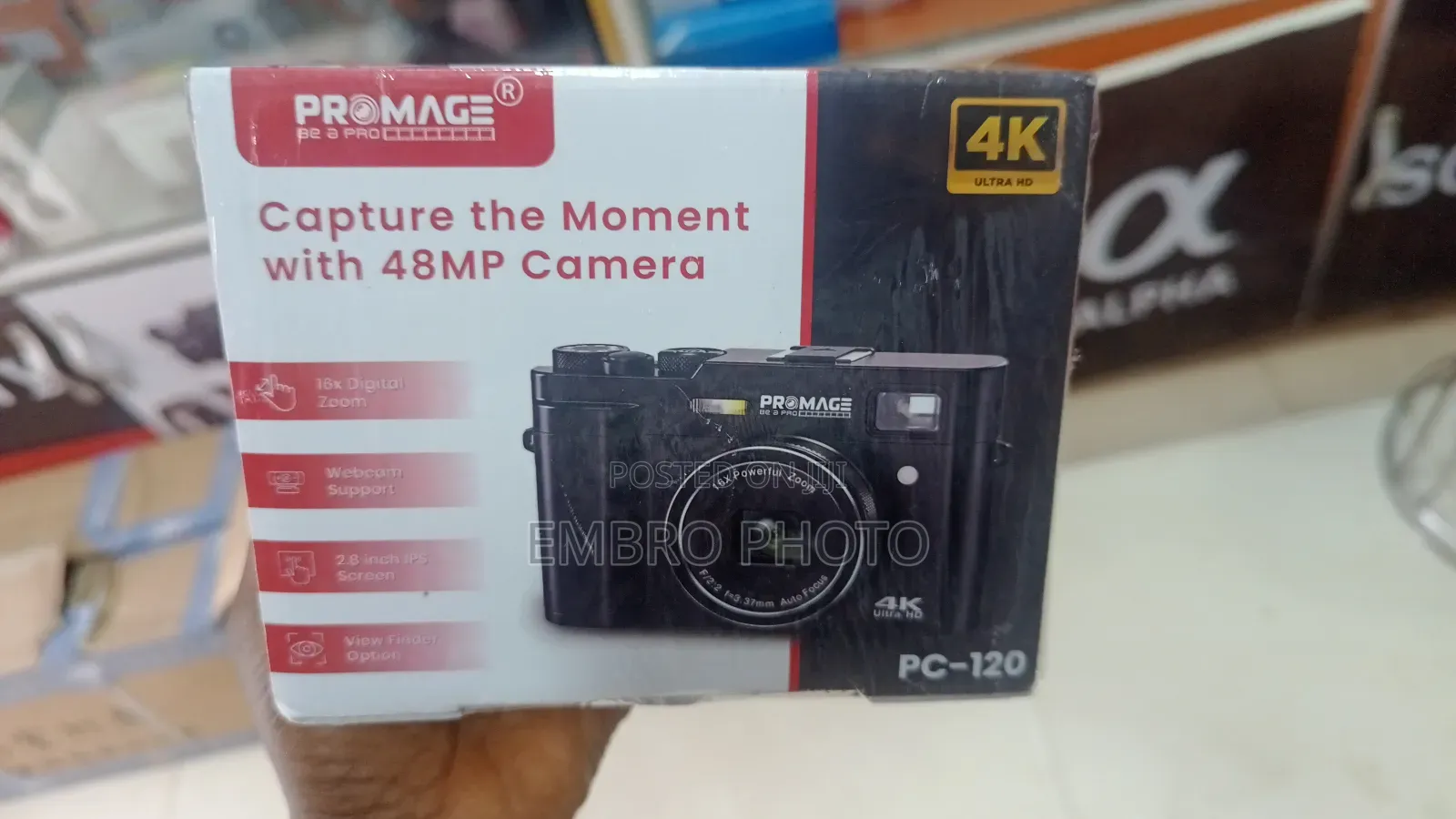 Promage Caputure Camera 48mp