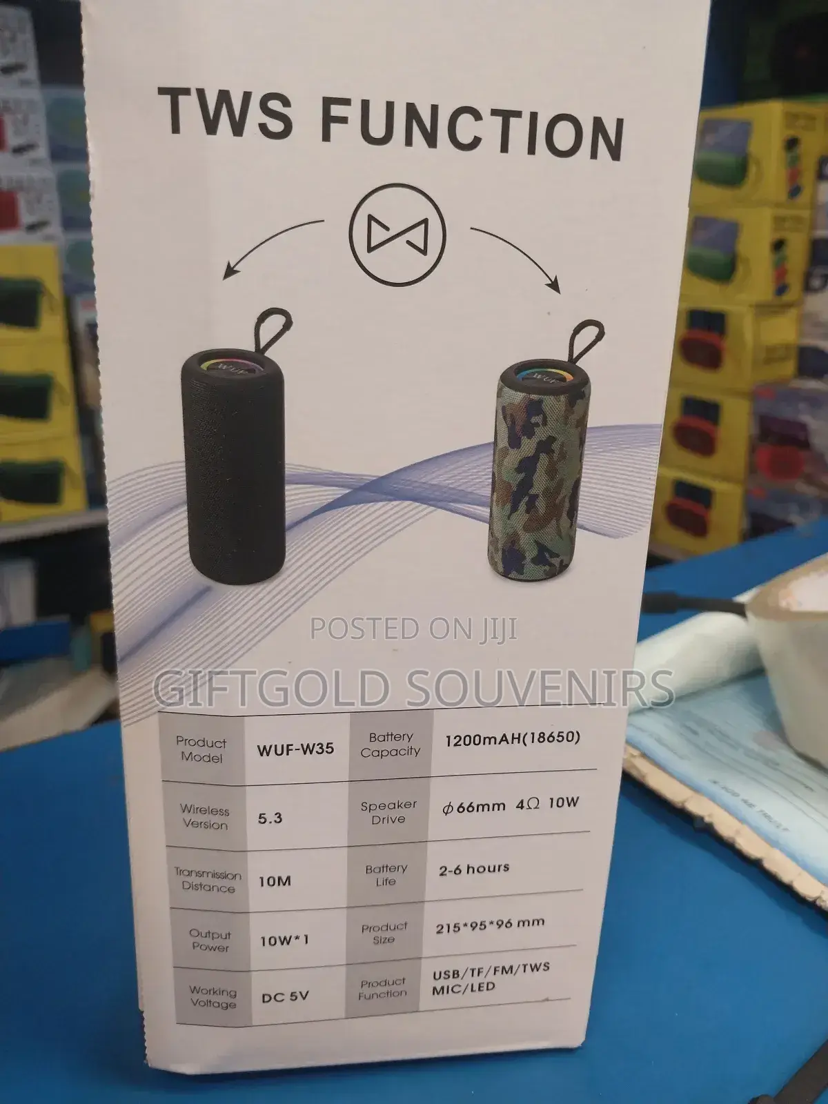 Bluetooth Speaker-wuf-w35