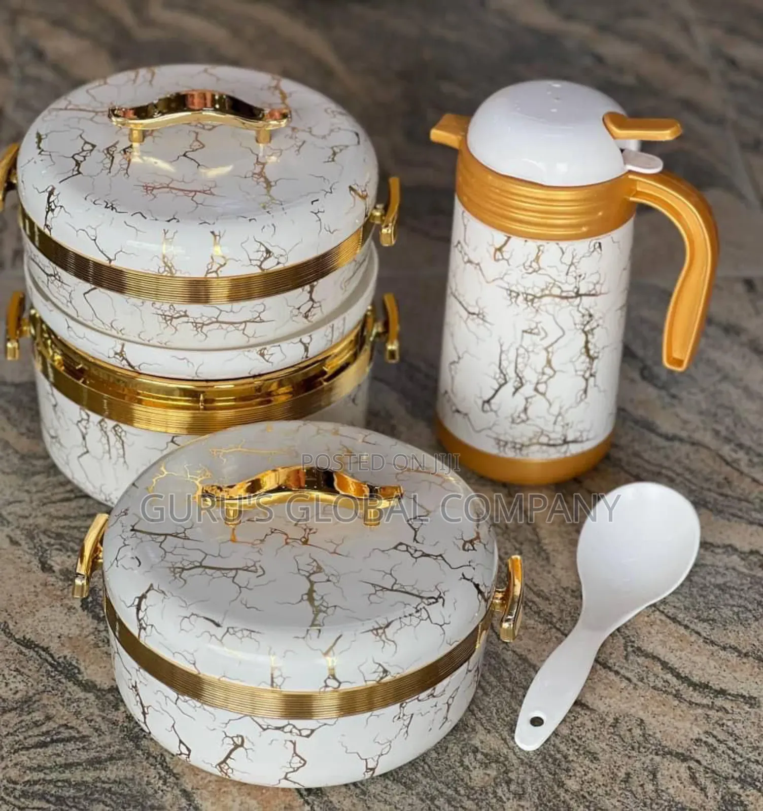 Spac Wonder Plate Set 3in1 Plate With Jug Spoon