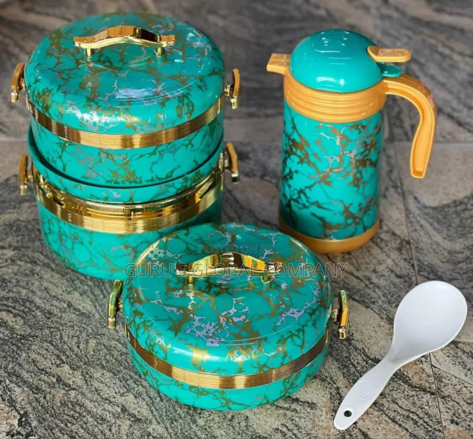 Spac Wonder Plate Set 3in1 Plate With Jug Spoon