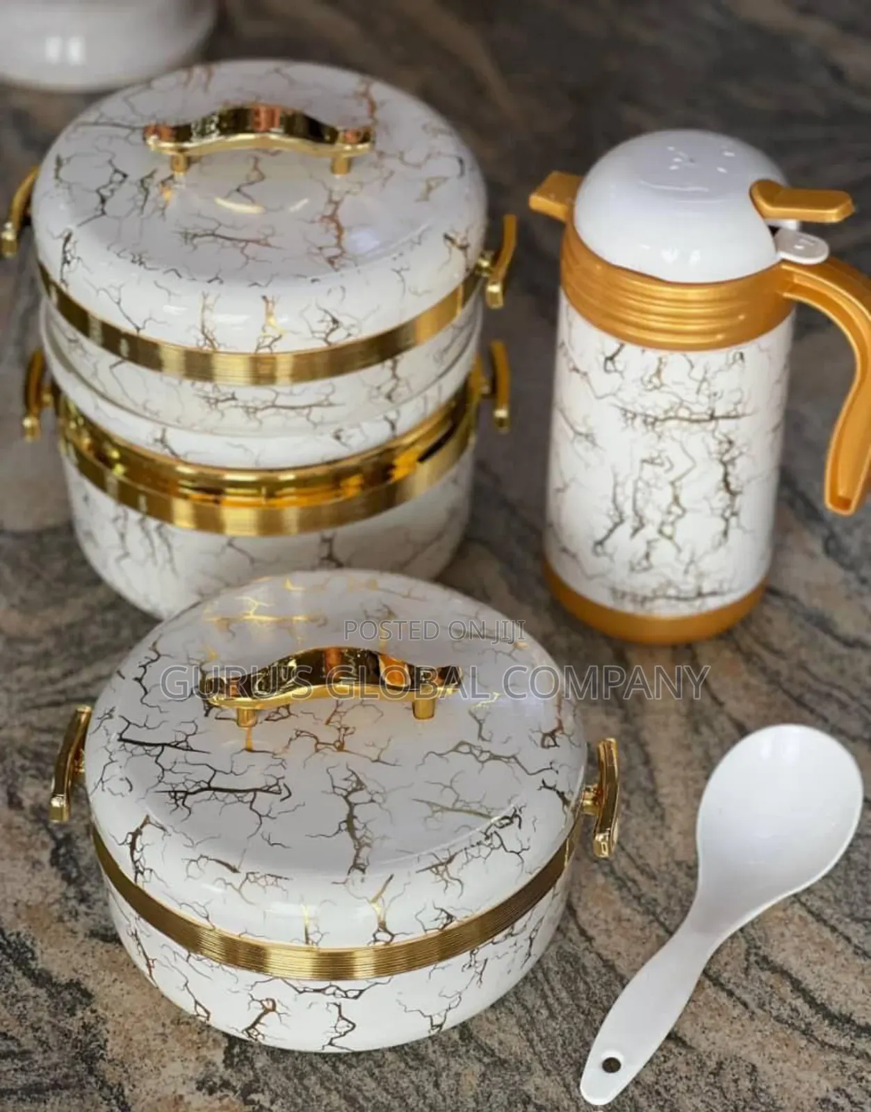 Spac Wonder Plate Set 3in1 Plate With Jug Spoon