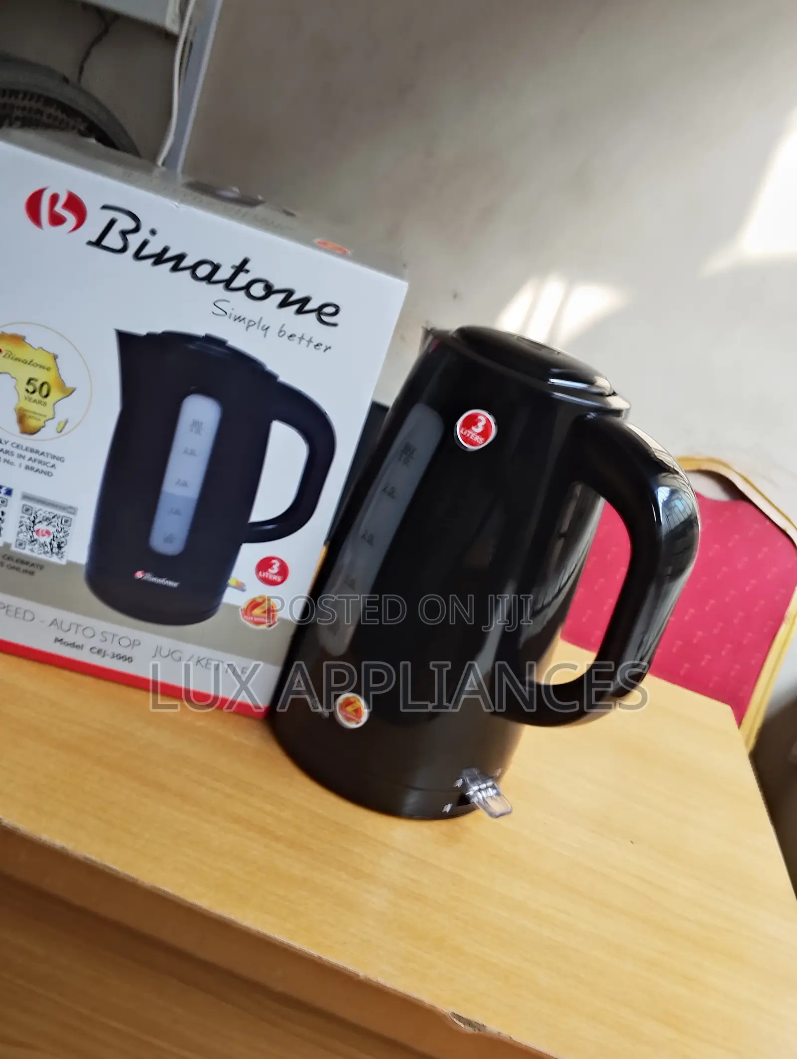 Binatone Sparkling Electric Kettle Cej-3000