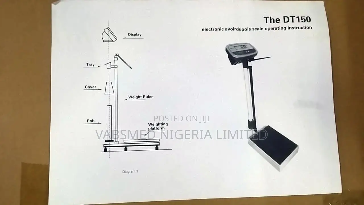 Digital Weighing Scale With Height