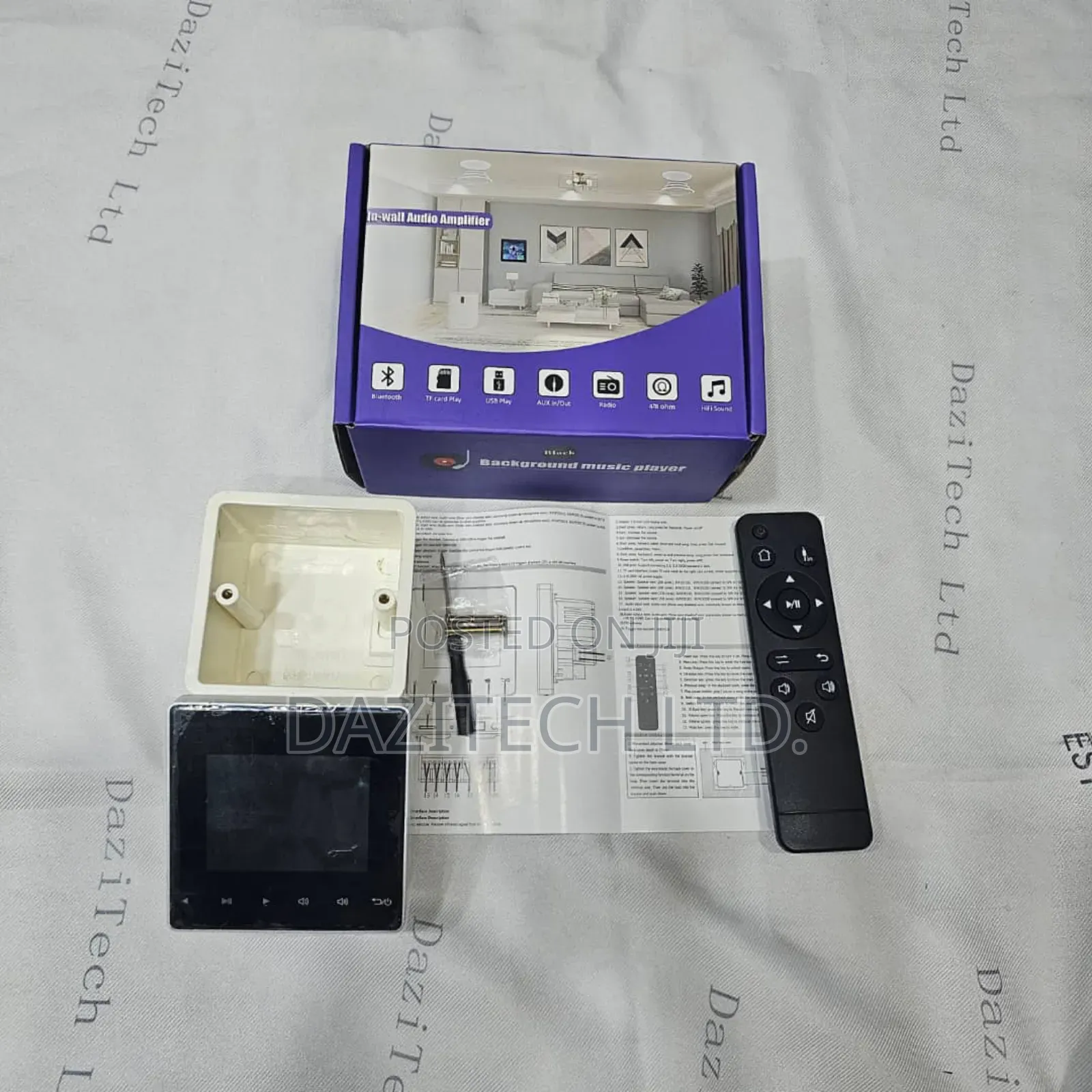 In Wall Audio Amplifier for Ceiling Speakers