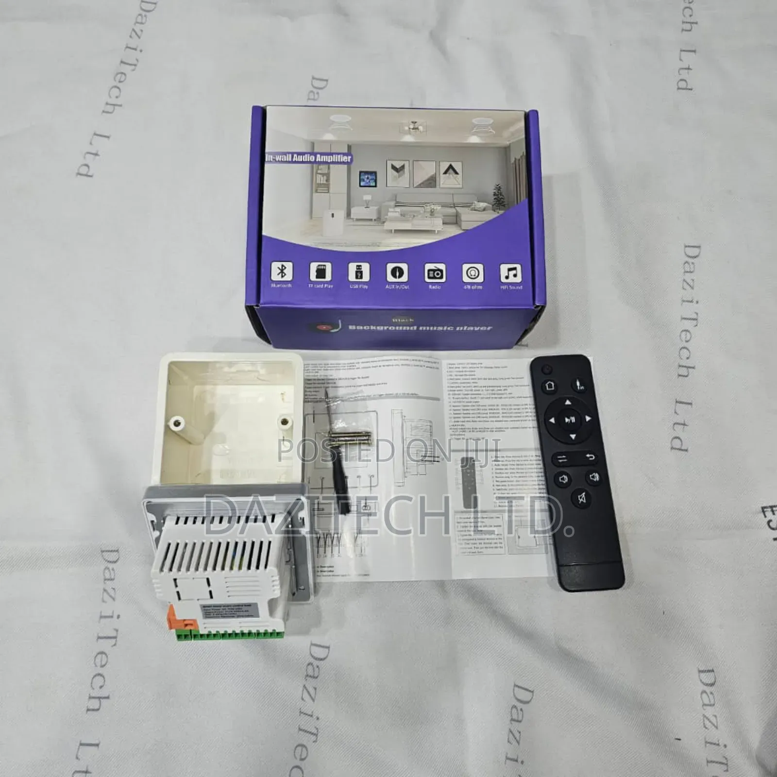 In Wall Audio Amplifier for Ceiling Speakers