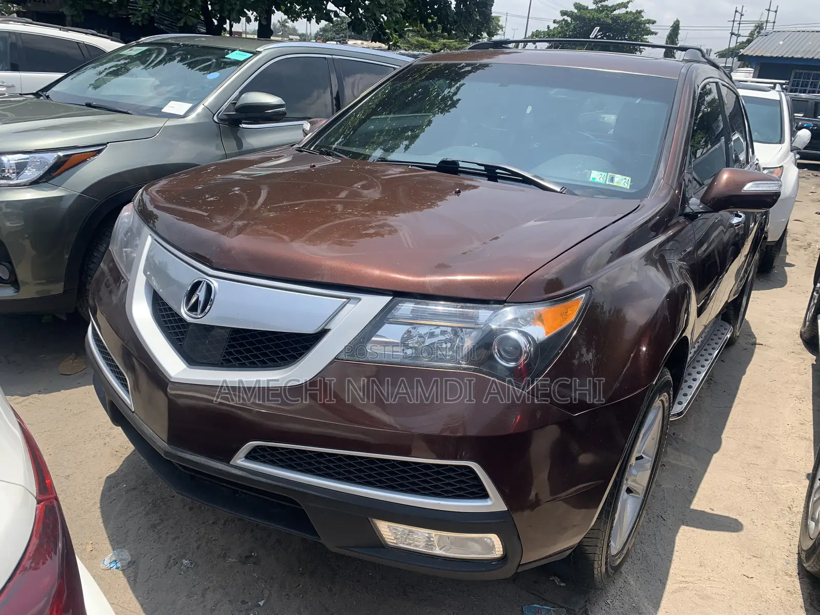 Acura MDX Advance Package SUV AWD (3.7L 6cyl 6A) 2013 Brown