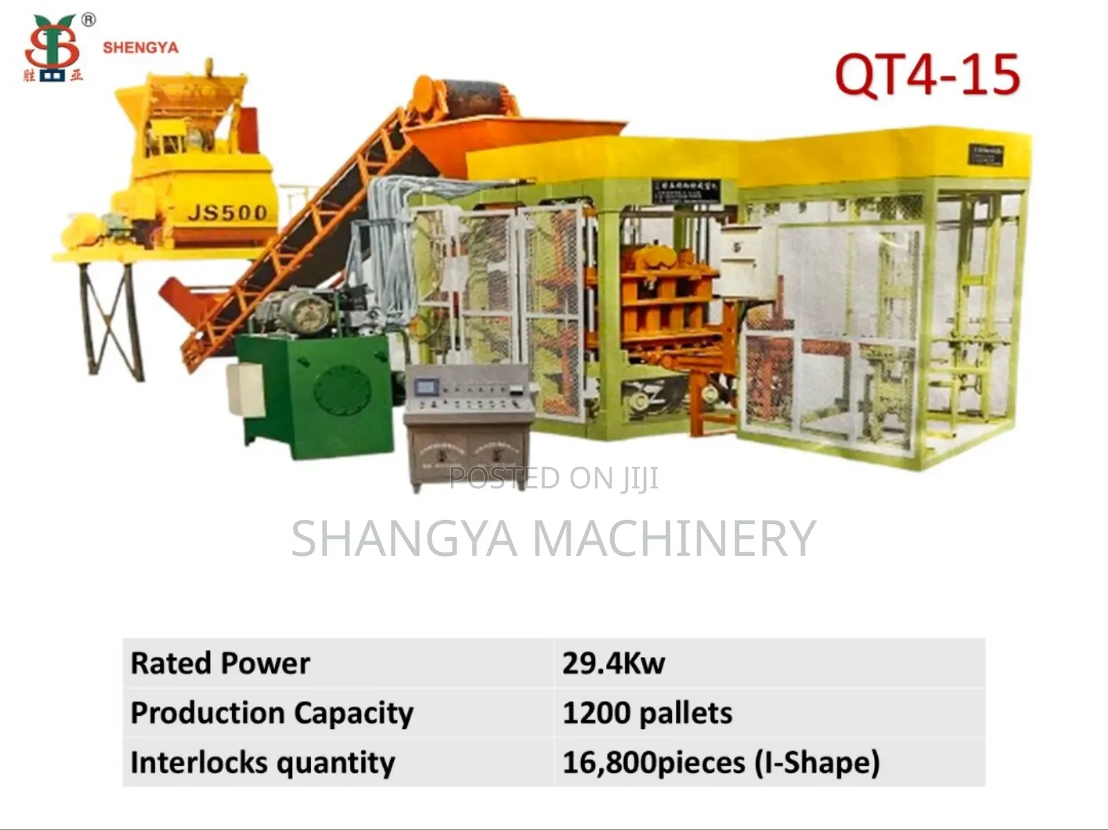 Qt 4-15 Block Machine