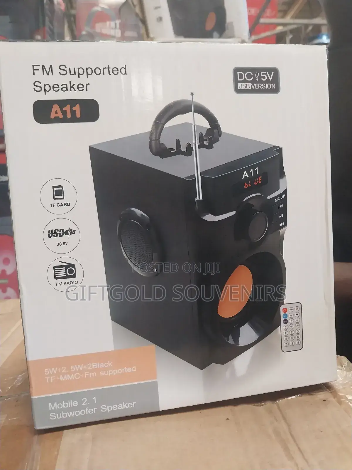 Toproad Rich A11 Rechargeable Mini Home Theater Bluetooth Fm Speaker
