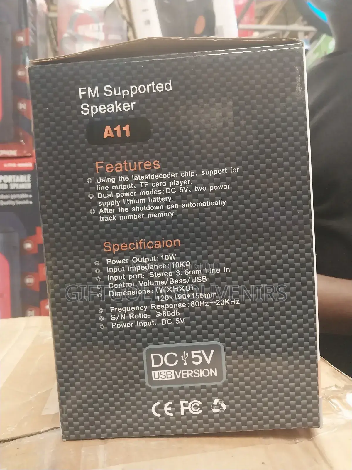 Toproad Rich A11 Rechargeable Mini Home Theater Bluetooth Fm Speaker